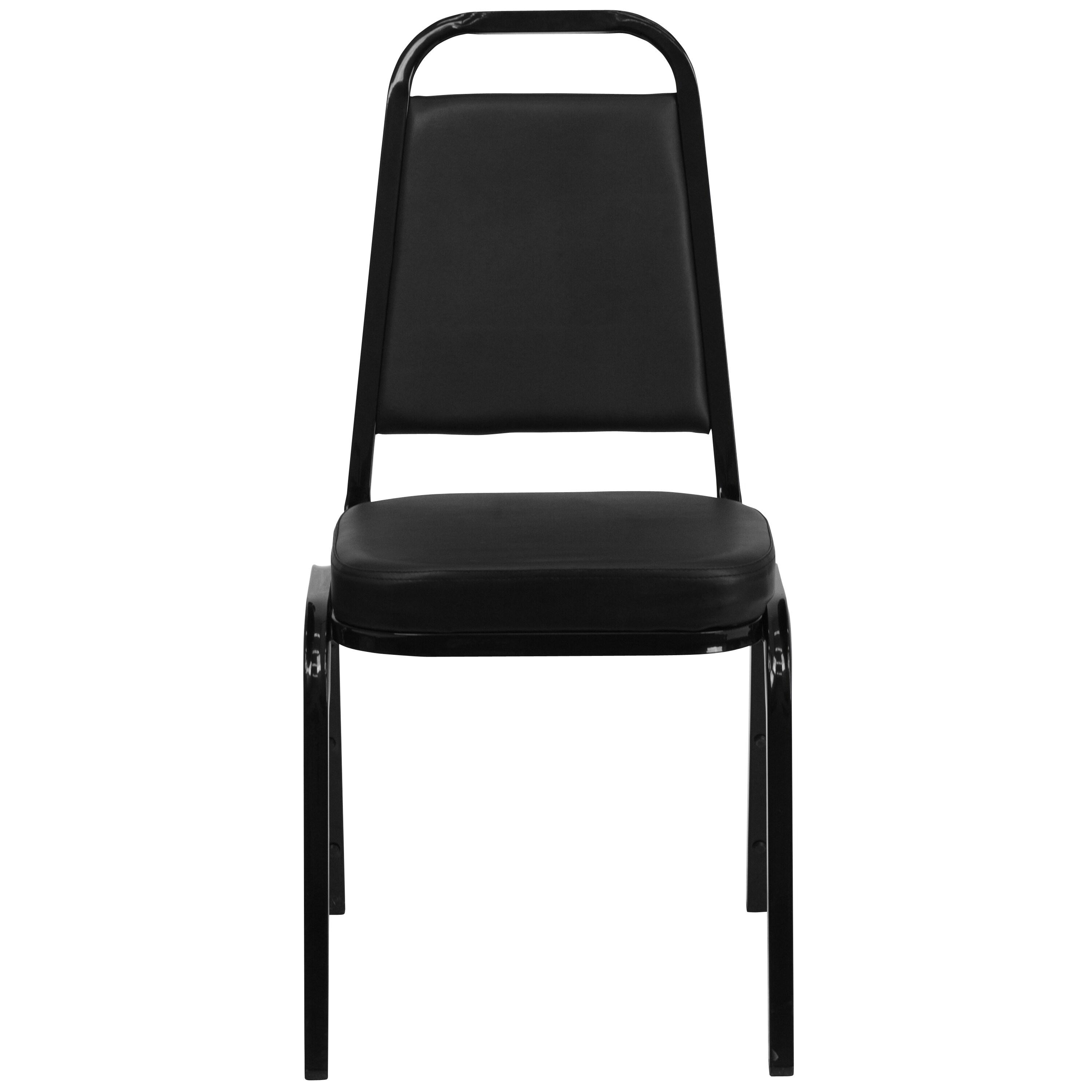 Amaya Trapezoidal Back Stacking Banquet Chair with 2.5" Thick Seat
