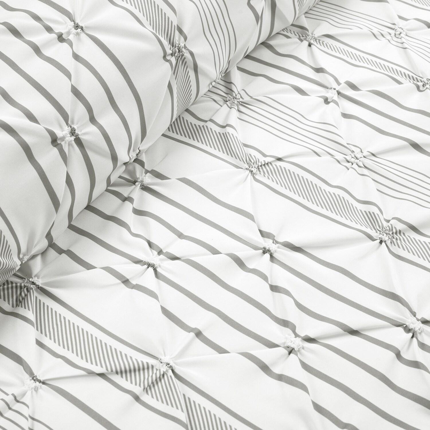 Lush Decor Ravello Pintuck 5 Piece Comforter Set