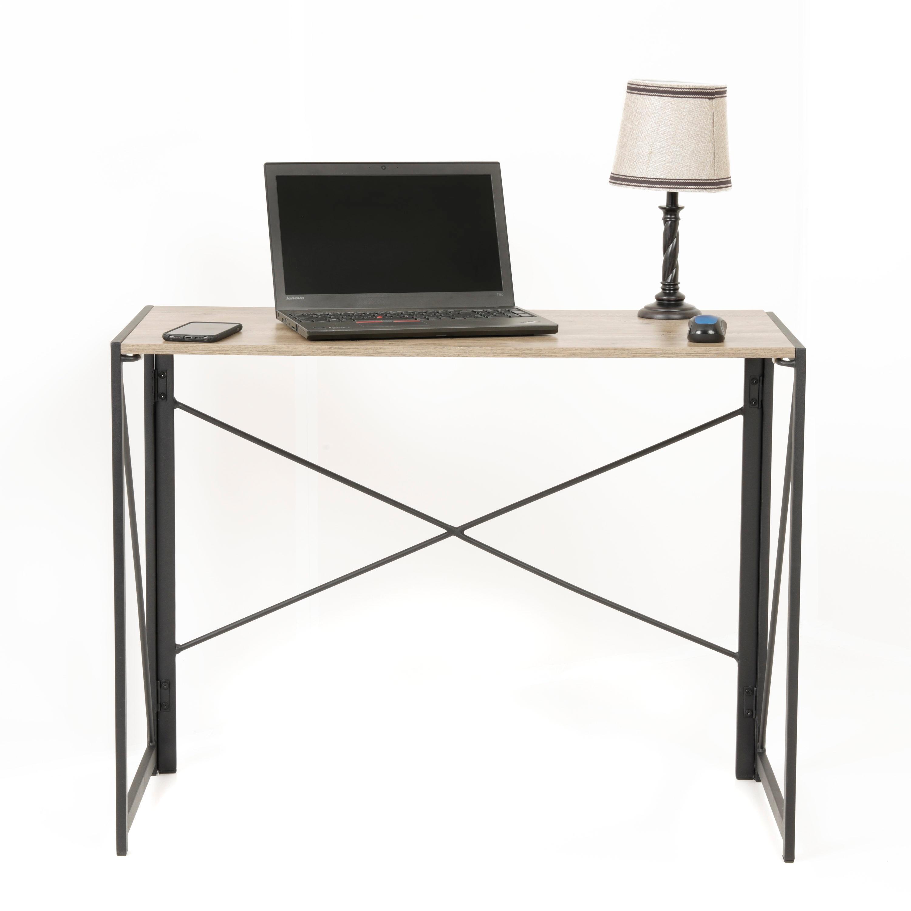 Metal Base Writing Desk