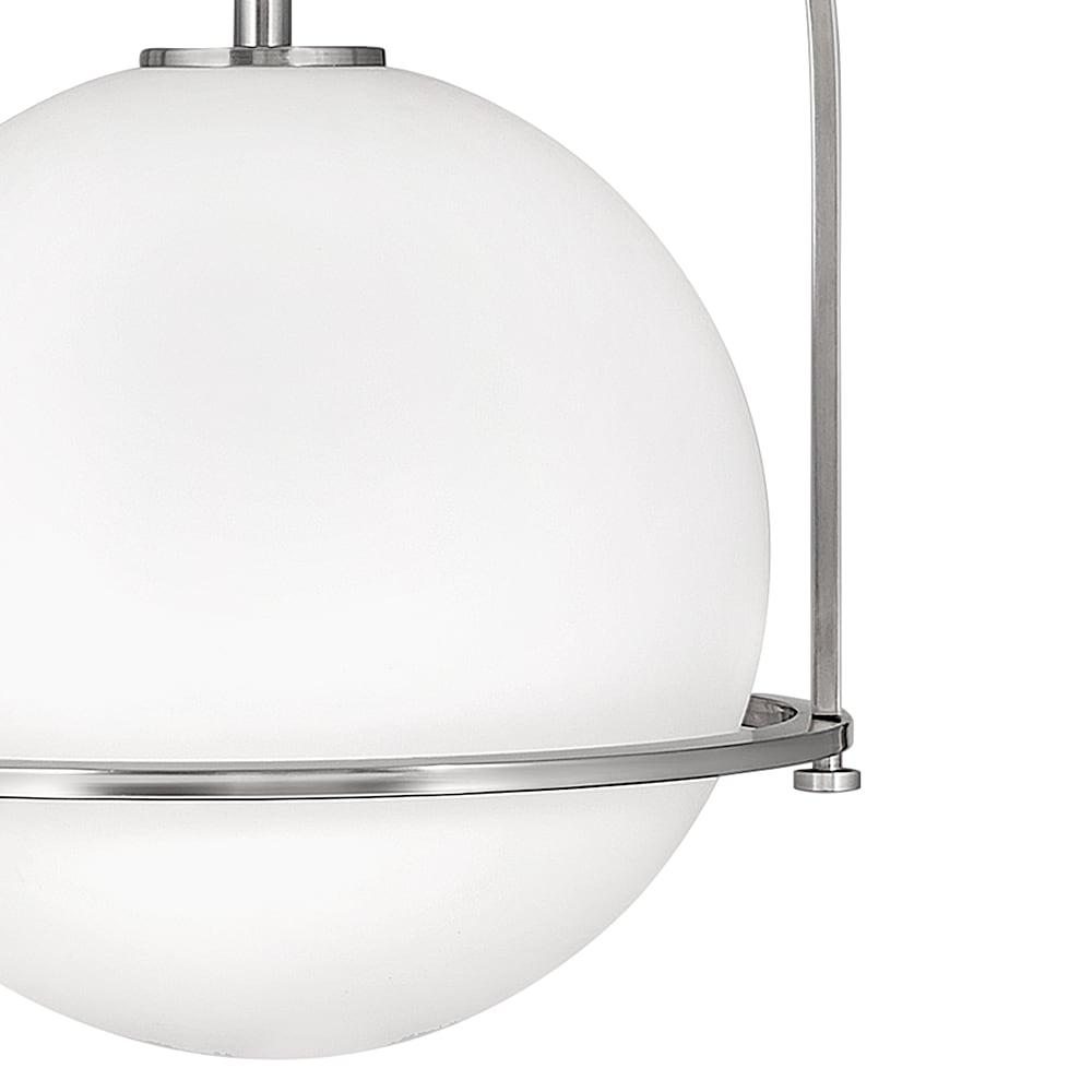 Arie Single Light Glass Dimmable Pendant