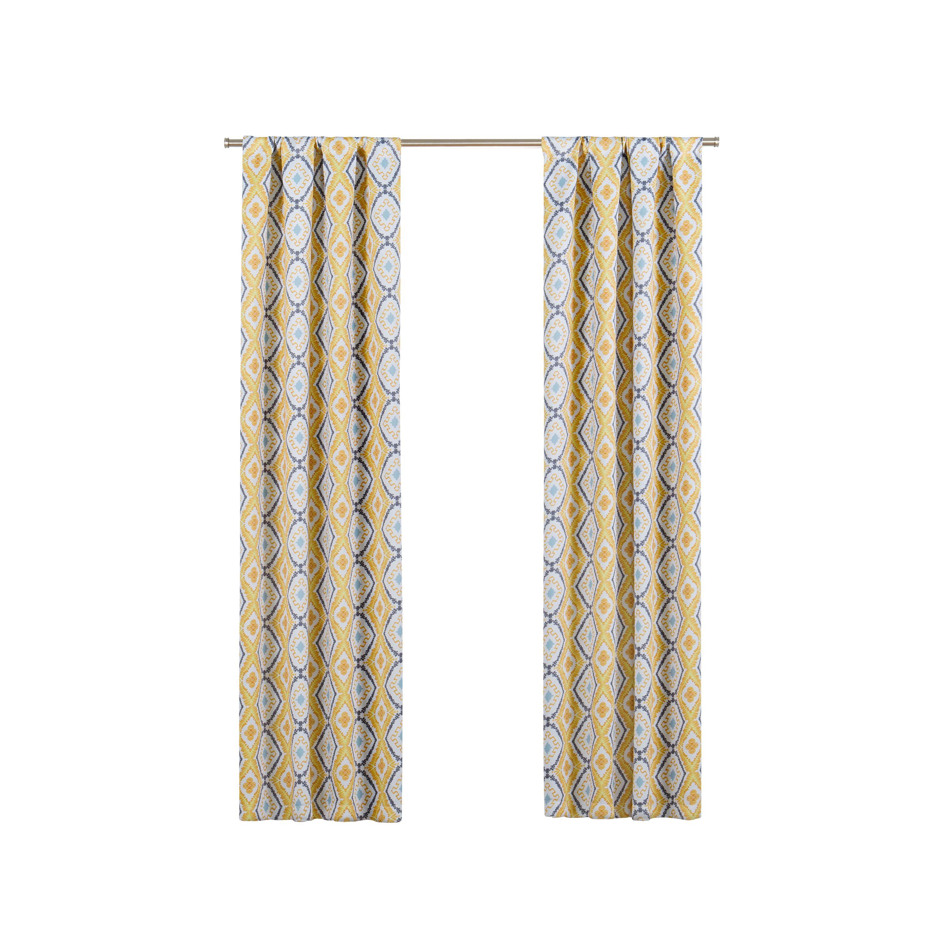 Isante Polyester Blackout Curtain Panel