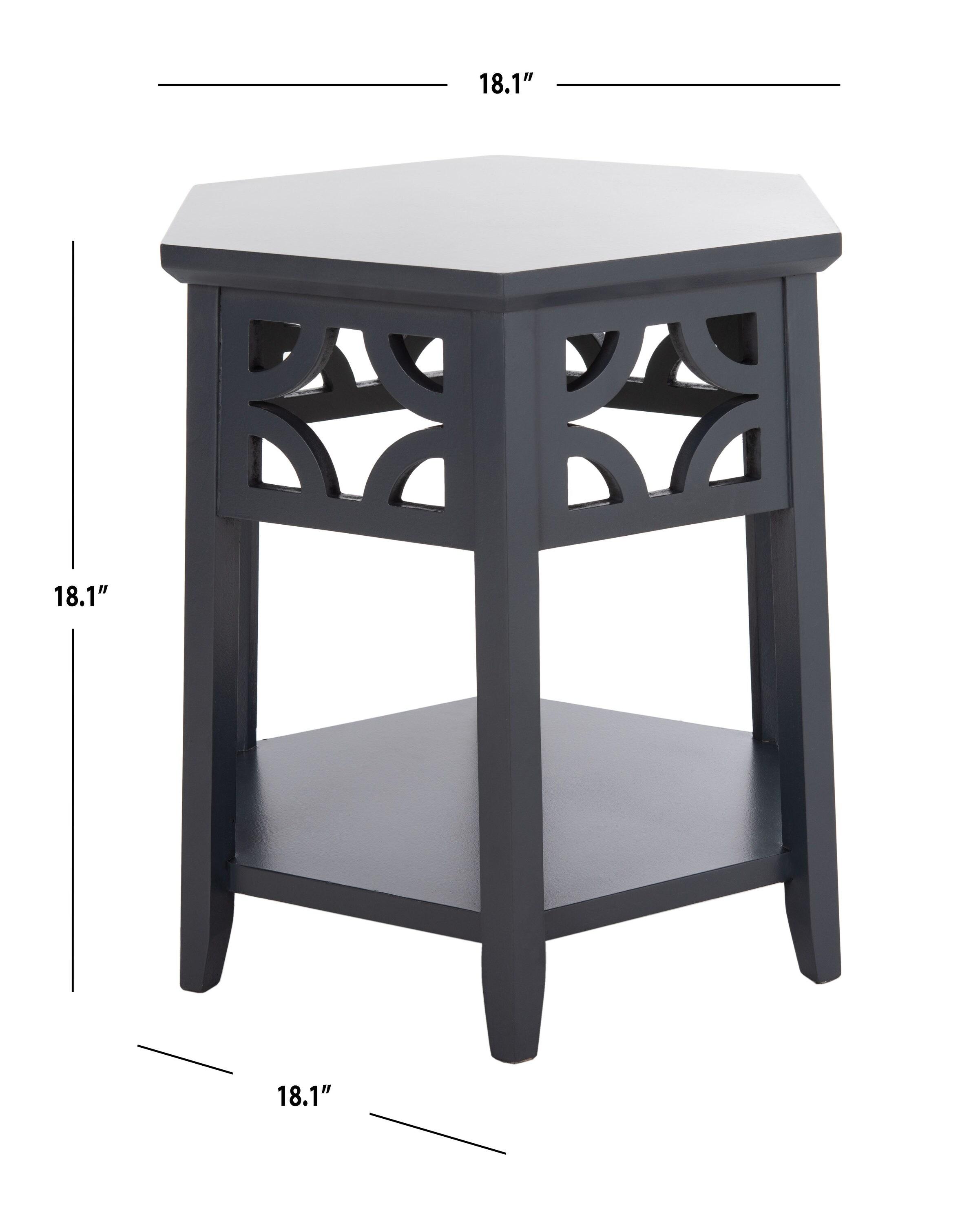 Connor Hexagon End Table - Safavieh