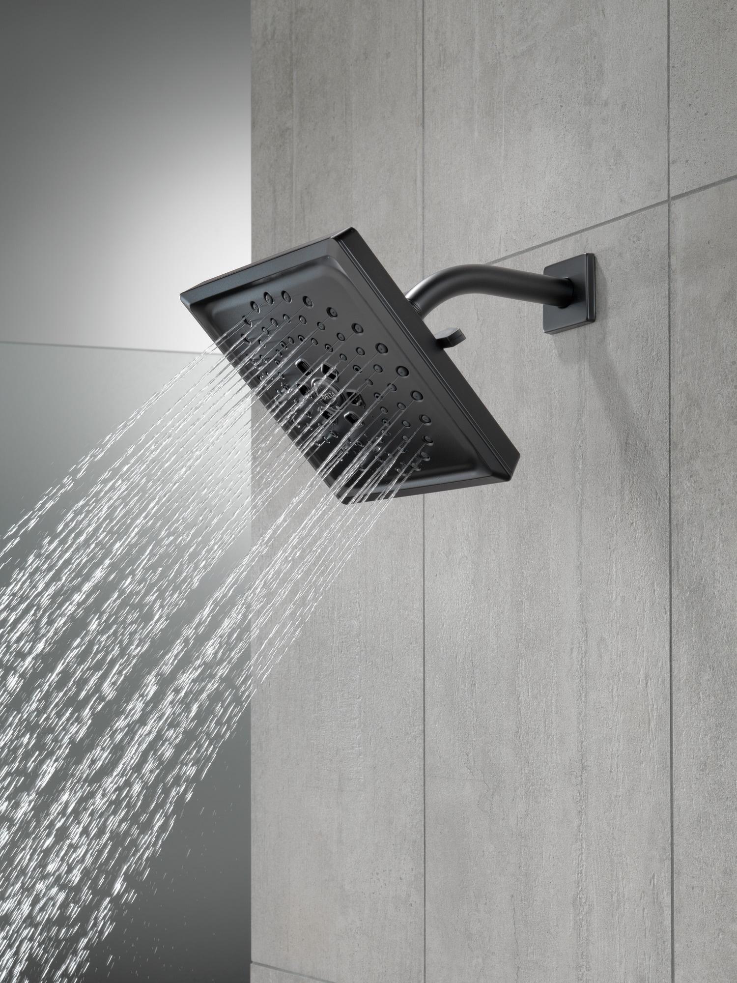 Delta Rp51034 Square Shower Arm Flange - Black