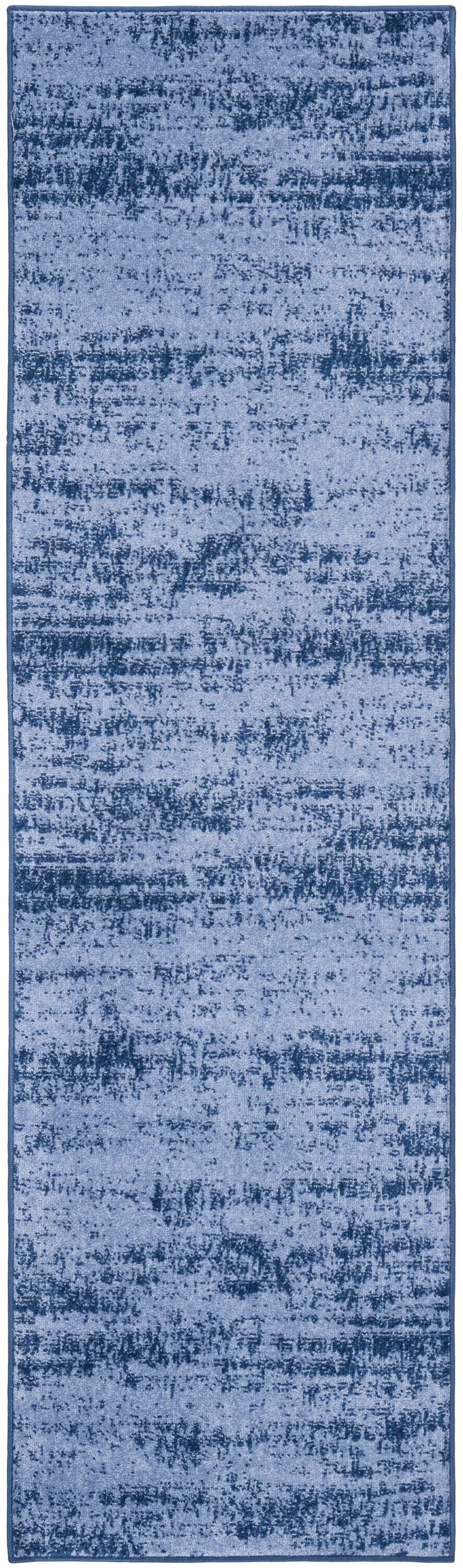 Nourison Essentials 2' x 6' Denim Modern Indoor/Outdoor Rug