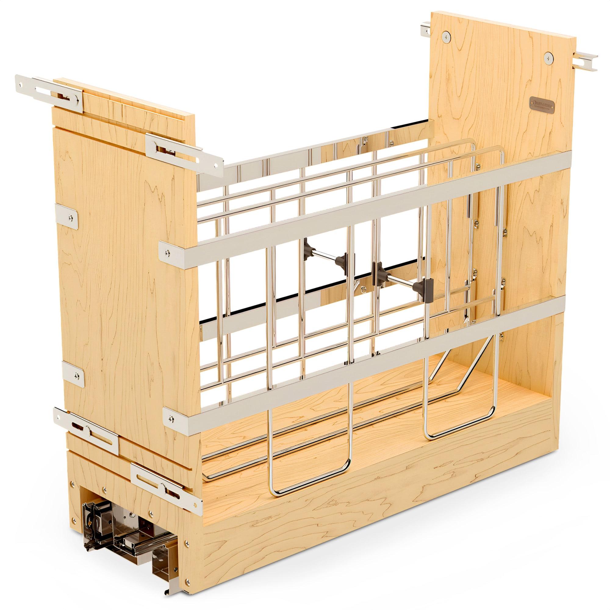 Rev-A-Shelf Rev-A-Shelf Pull Out Cabinet Organizer, Ball Bearing Soft-Close