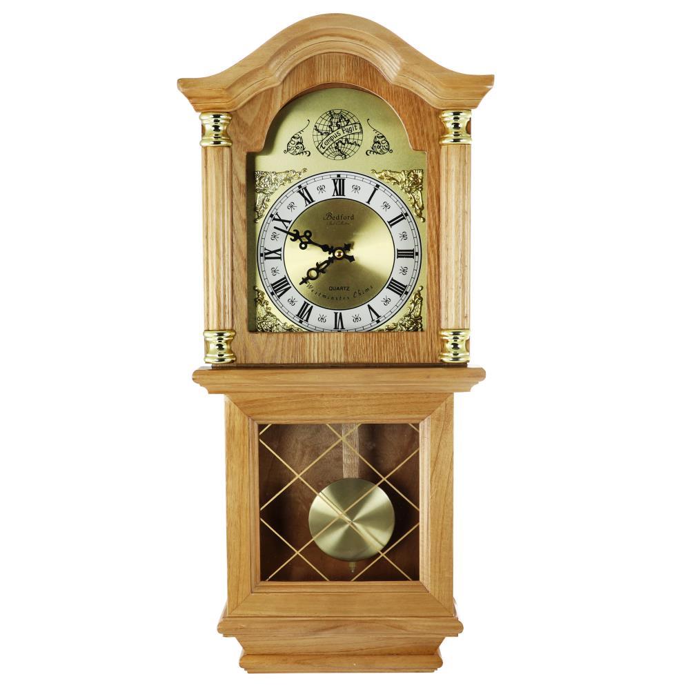 Bedford Clocks Bedford Clock Collection Solid Wood Wall Clock