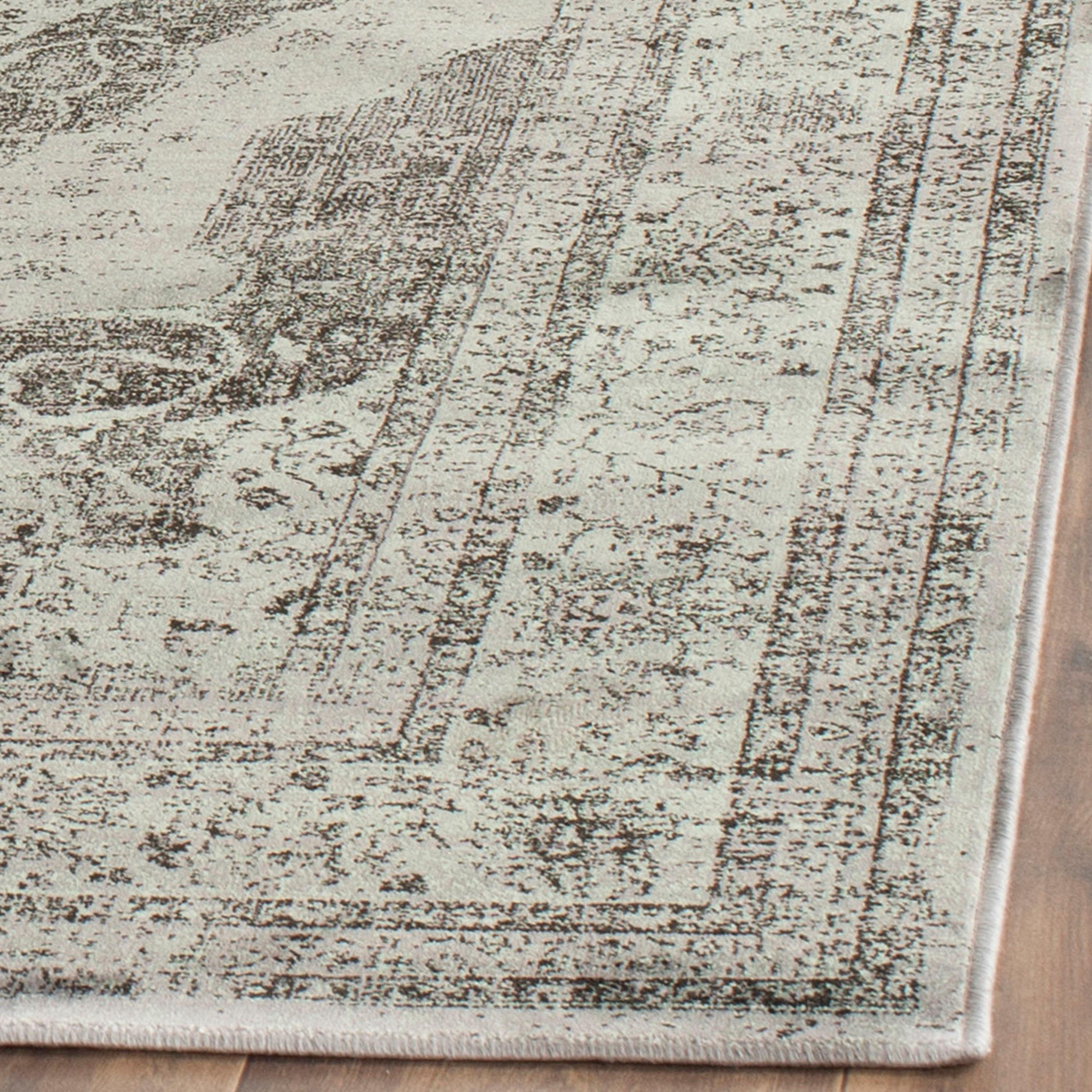 Vintage VTG158 Power Loomed Indoor Accent Rug - Grey/Multi - 2'7"x4' - Safavieh.