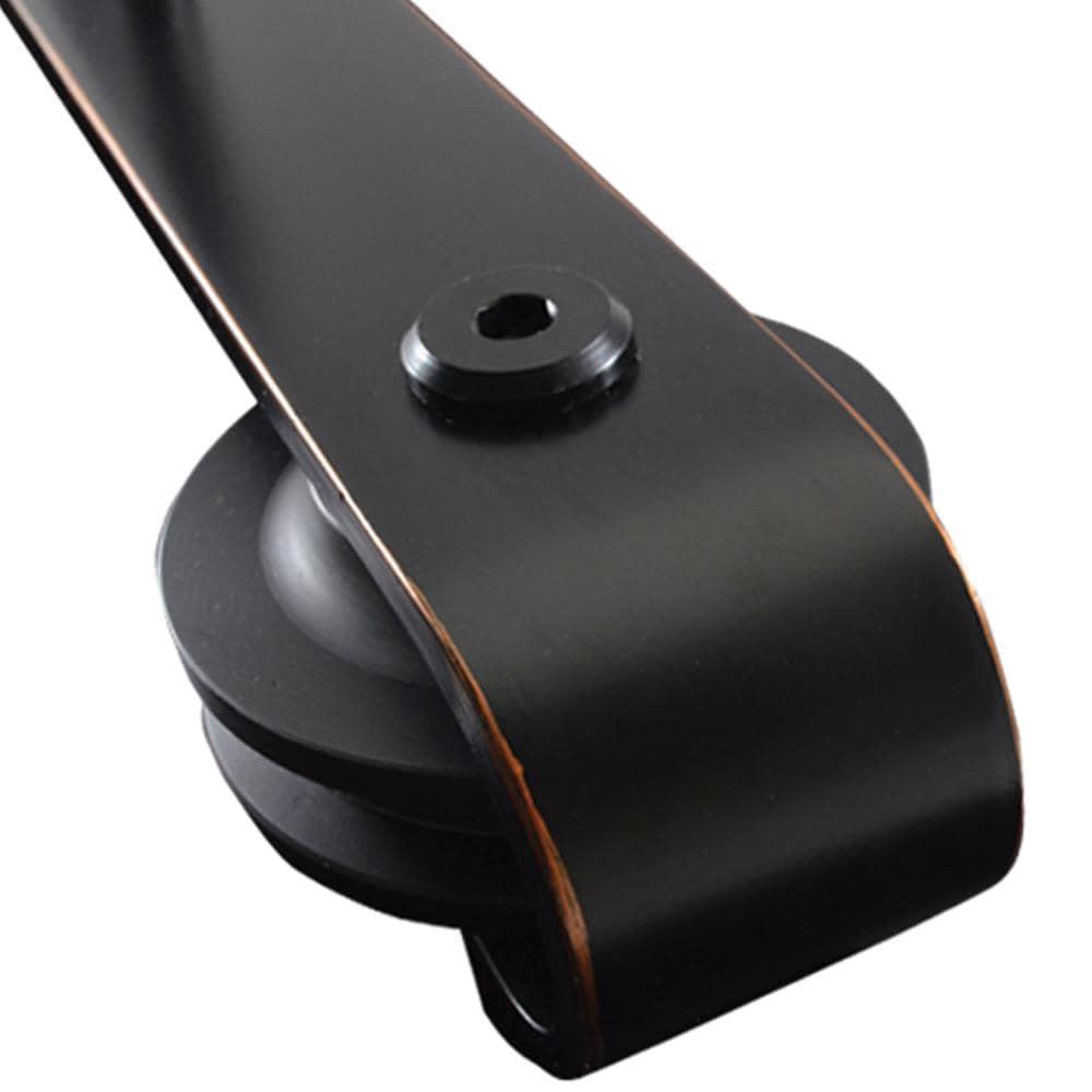 MMI DOOR K-Plank 72'' x 84'' Solid + Manufactured Wood Paneled with Installation Hardware Kit Barn Door