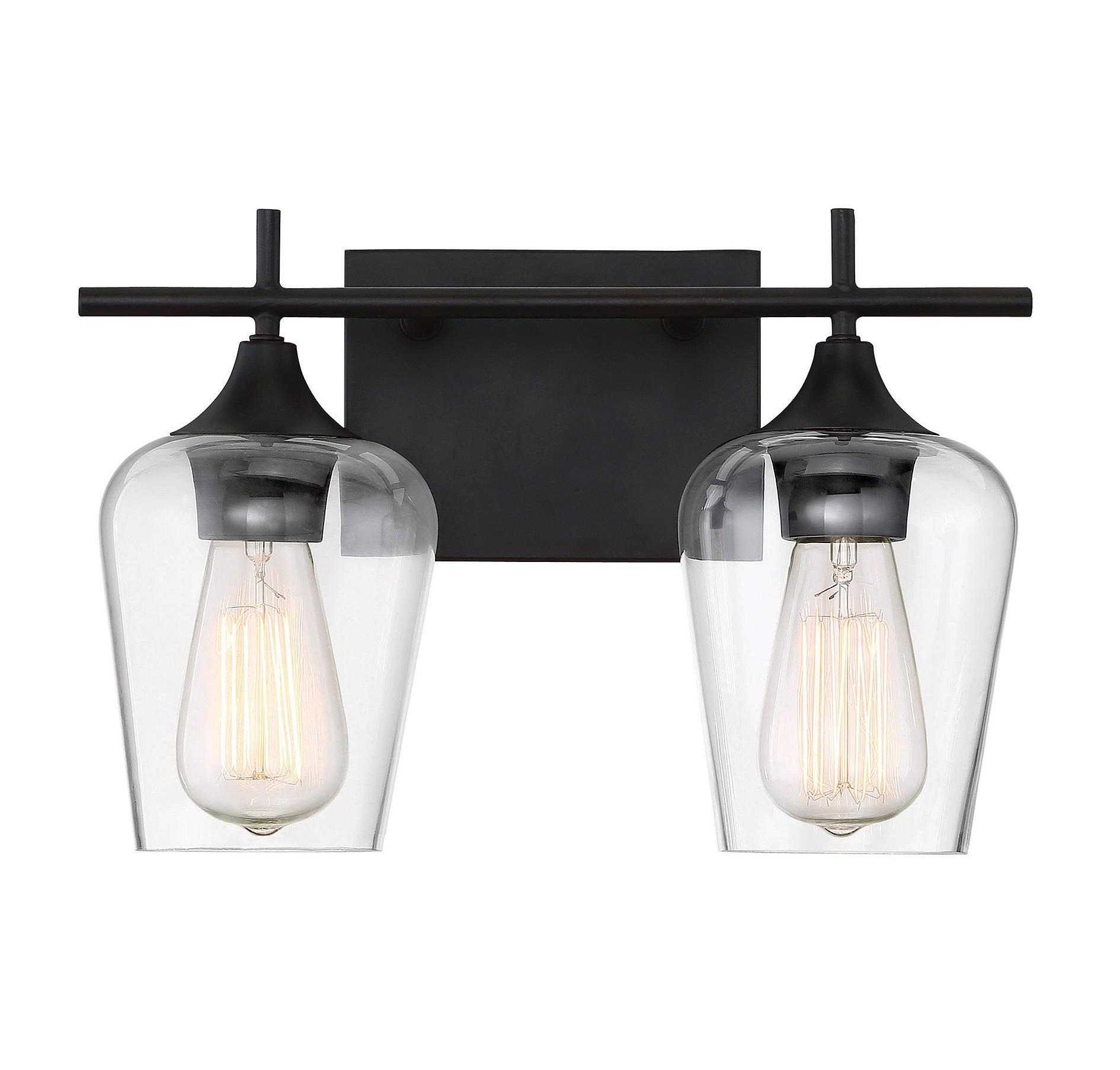 Savoy House Octave 2 - Light Vanity in  English Bronze