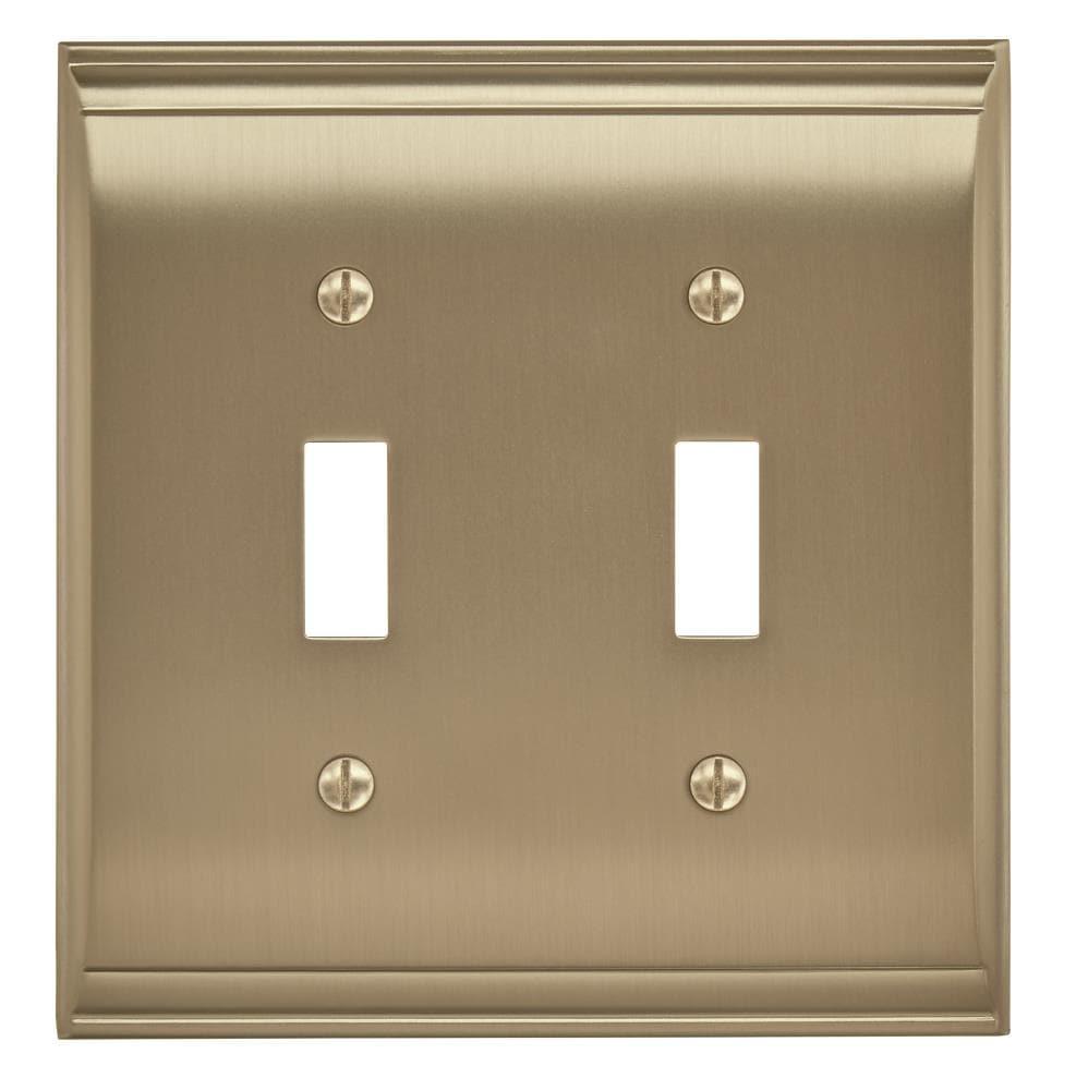 Candler 2-Gang Toggle Light Switch Wall Plate