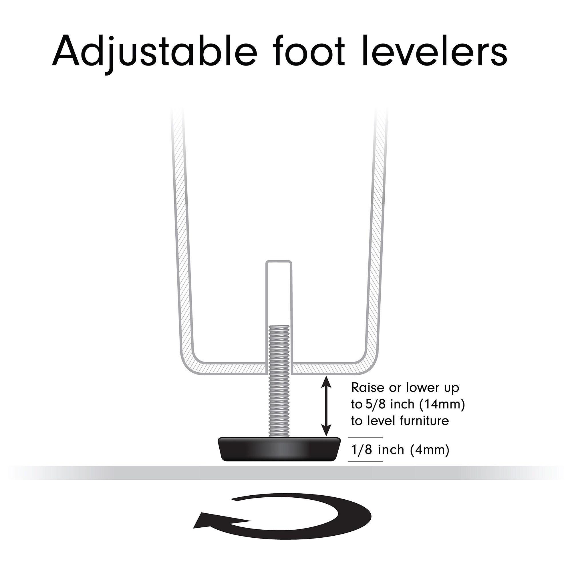 Henn&Hart 55" Blackened Bronze Metal/Glass Console Table