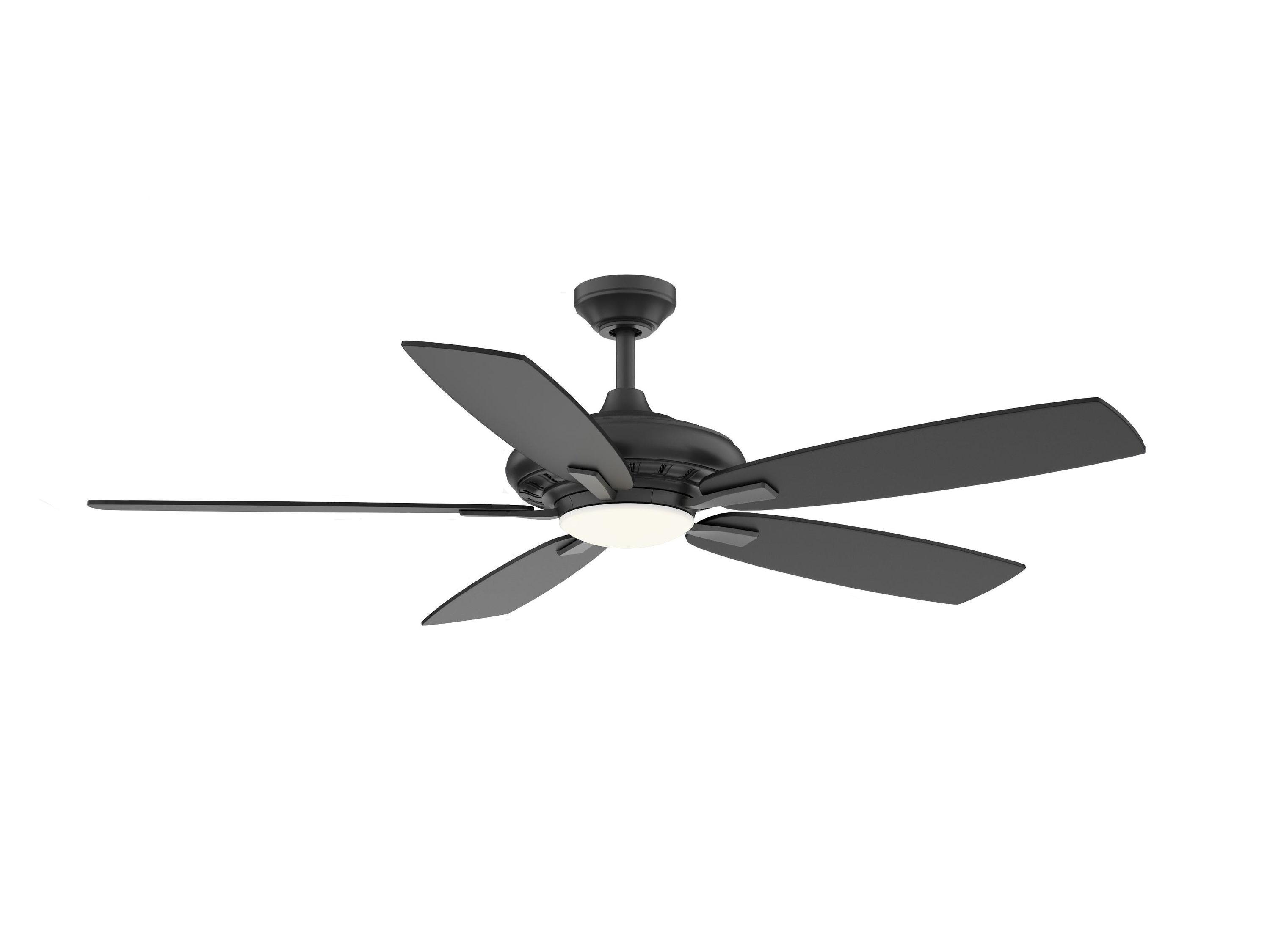Minka Aire 52'' Laskintown 5 - Blade LED Standard Ceiling Fan with Remote Control and Light Kit Included