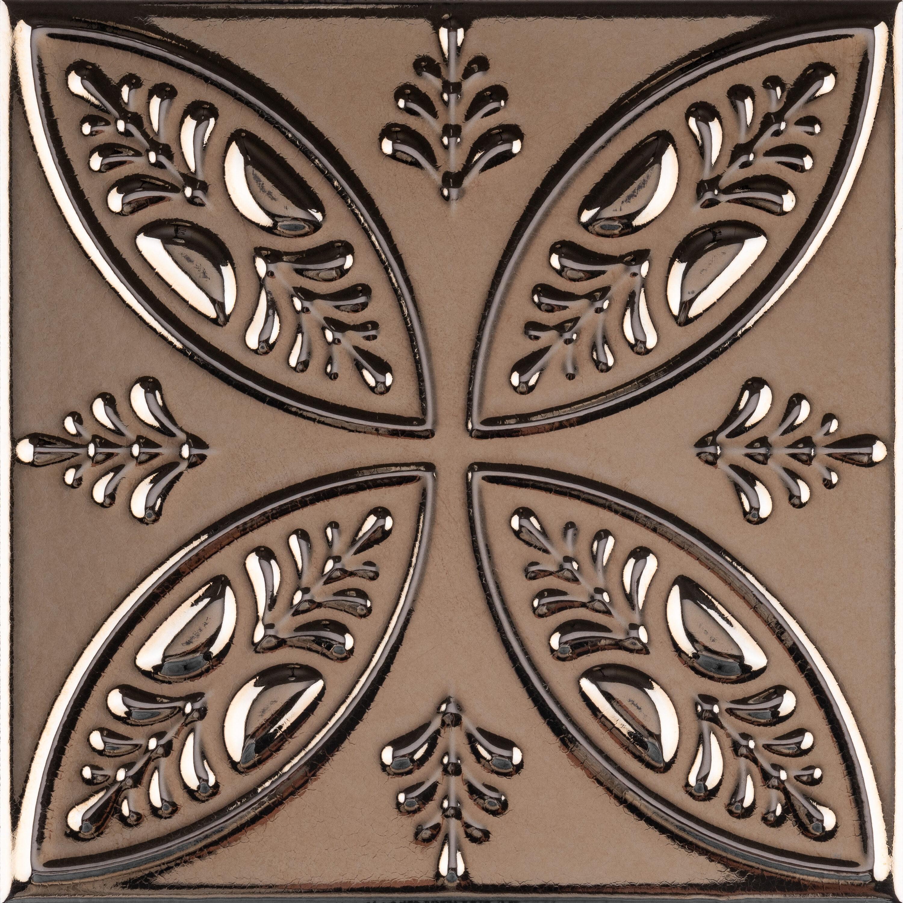 Trend 8" x 8" Ceramic Patterned Wall Tile