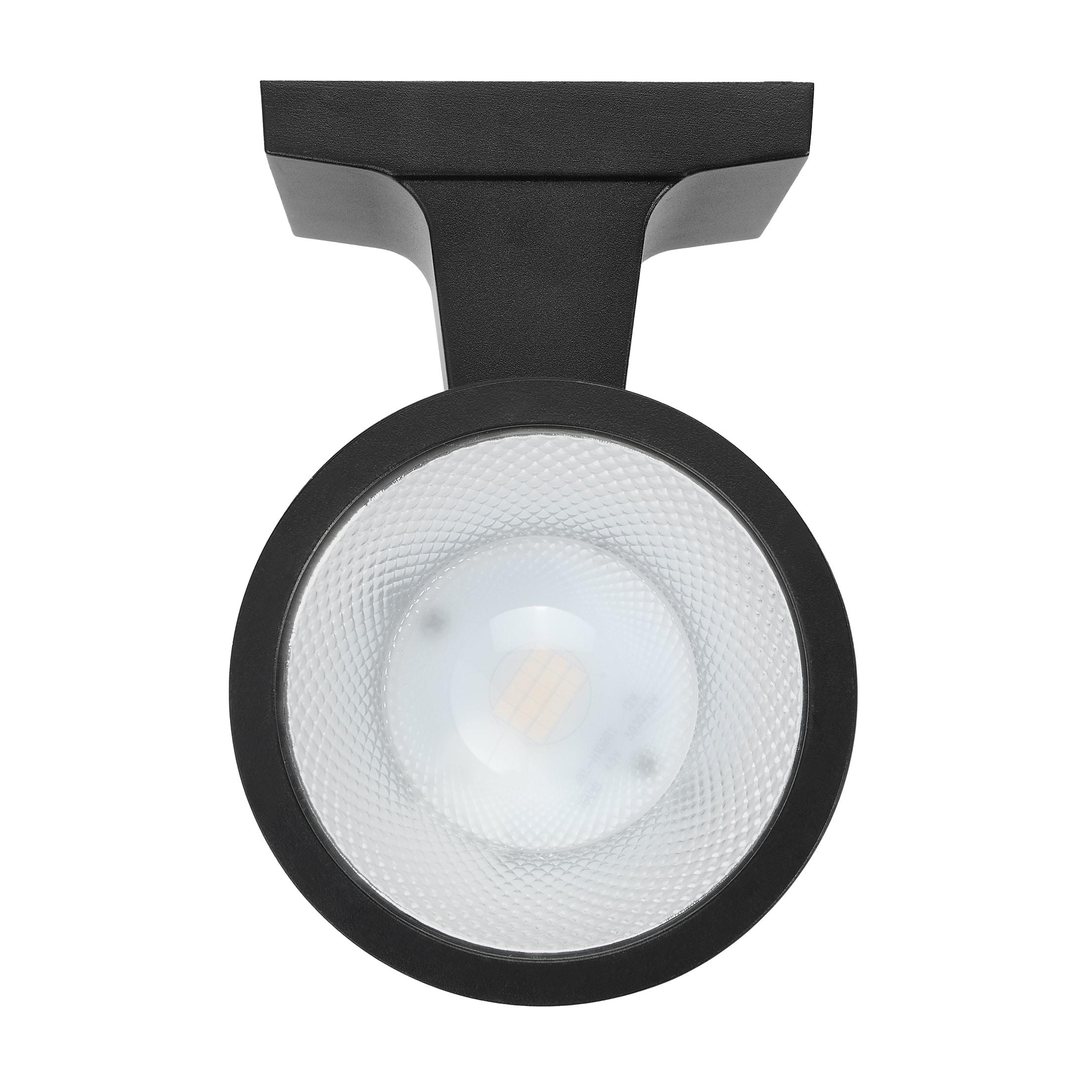 Maxxima Cylinder LED Outdoor Wall Light, Modern Wall Wash, 12 Watt, 1050 Lumens, 5 CCT 2700K/3000K/3500K/4000K/5000K, Dusk to Dawn Photocell Sensor, Exterior Garage, Patio, or Porch Lighting, Black