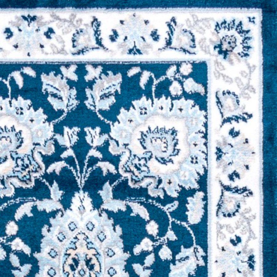 8'x10' Cherie French Cottage Area Rug, Navy/Ivory - JONATHAN Y