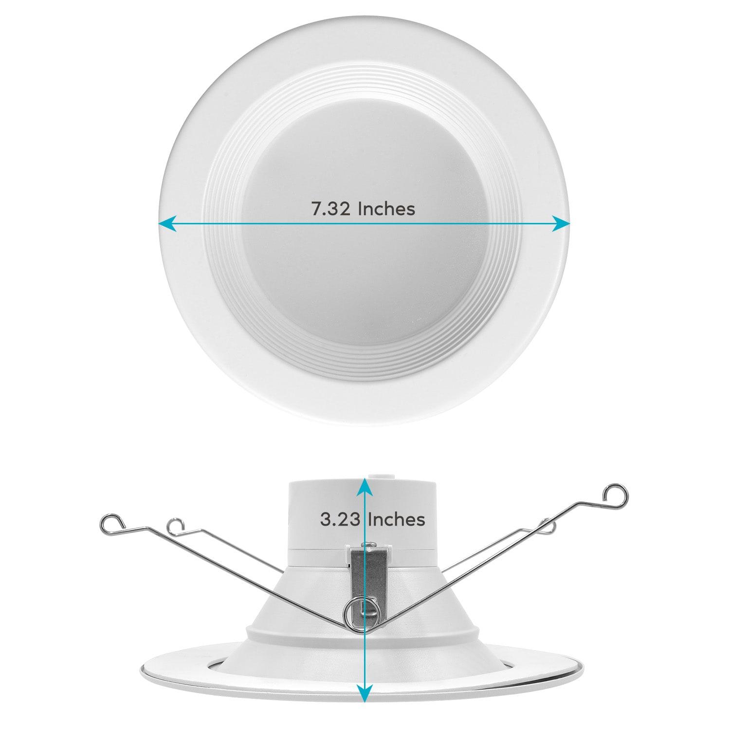 5"/6" Selectable CCT IC LED Retrofit Recessed Lighting Kit