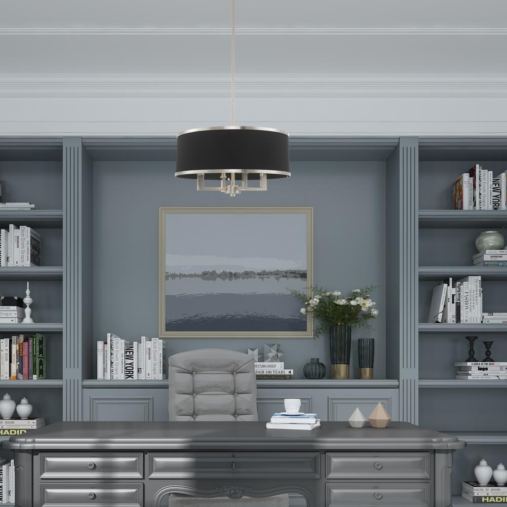 Livex Lighting Park Ridge 4 - Light Chandelier in  Brushed Nickel