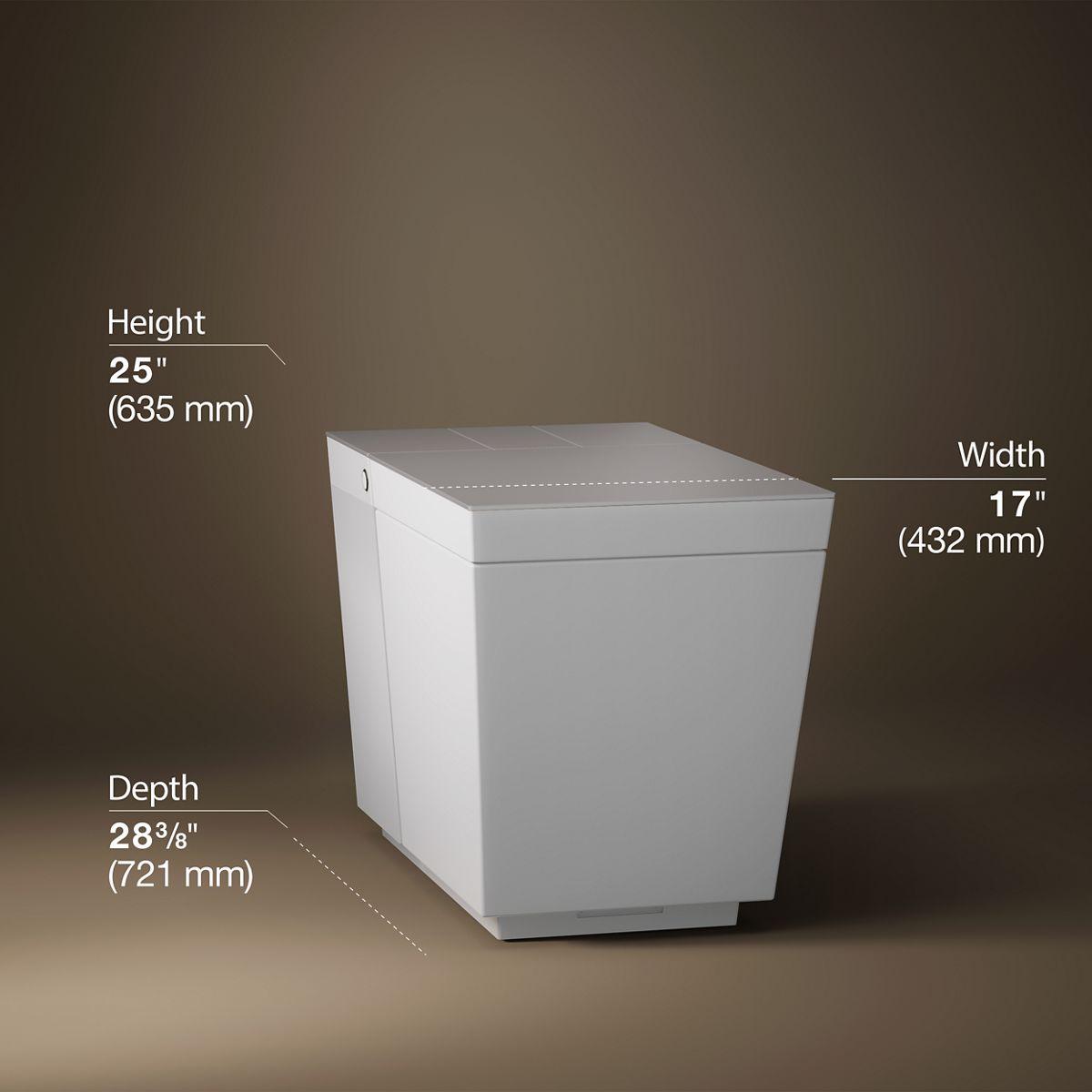 Numi 2.0 One-Piece Elongated Smart Toilet, Dual-Flush