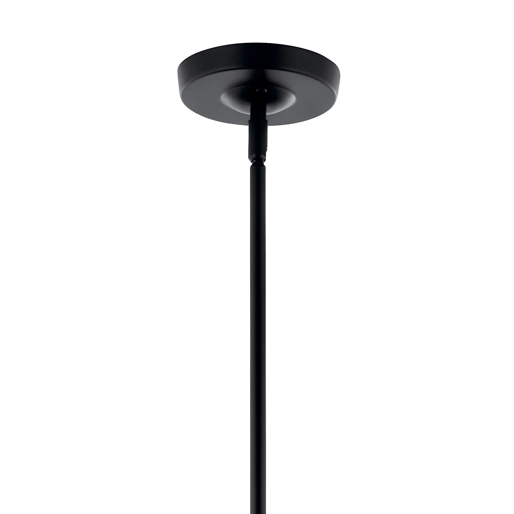 Kichler Livadia 6 -Light Brushed Black Modern/contemporary Bare bulb For Use in Bedrooms, Dining Rooms, Foyers, Kitchens, Living Rooms Chandelier