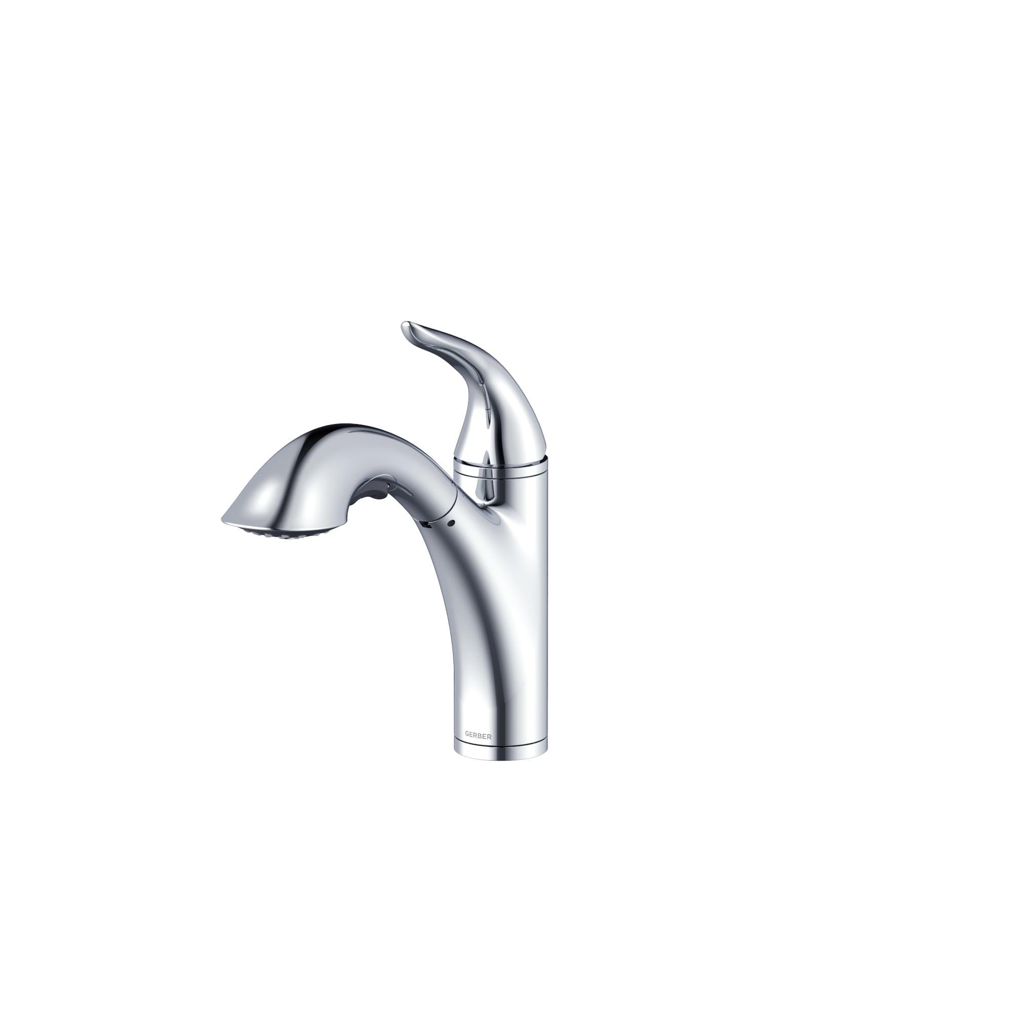 Gerber D455221 Antioch 1.75 GPM Single Hole Pull Out Kitchen Faucet - Chrome