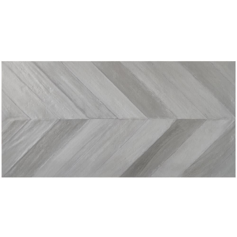 Nord 23" x 47" Porcelain Stone Look Wall & Floor Tile