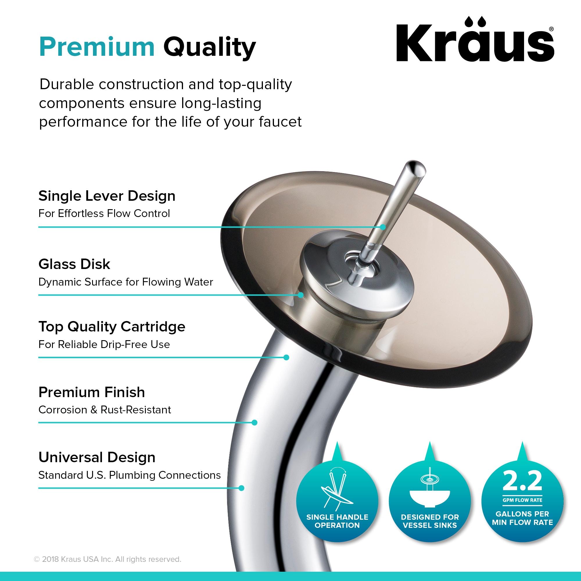 Vessel Mixer Single Hole Bathroom Faucet