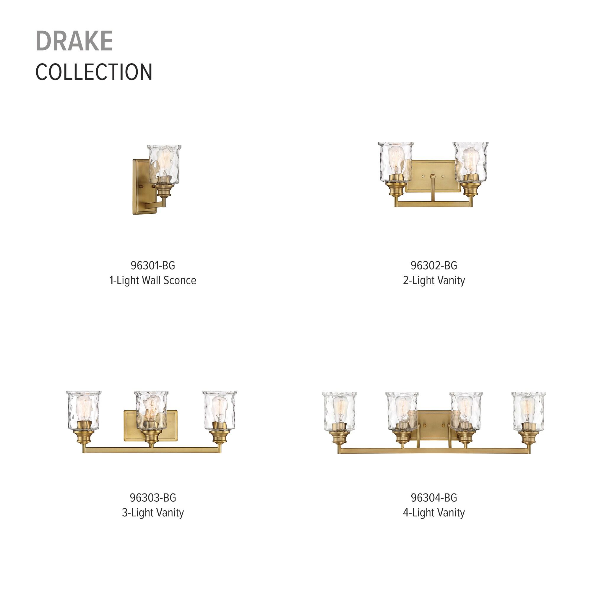 Designers Fountain Drake Polished Nickel 5 Light Chandelier, 96385-PN