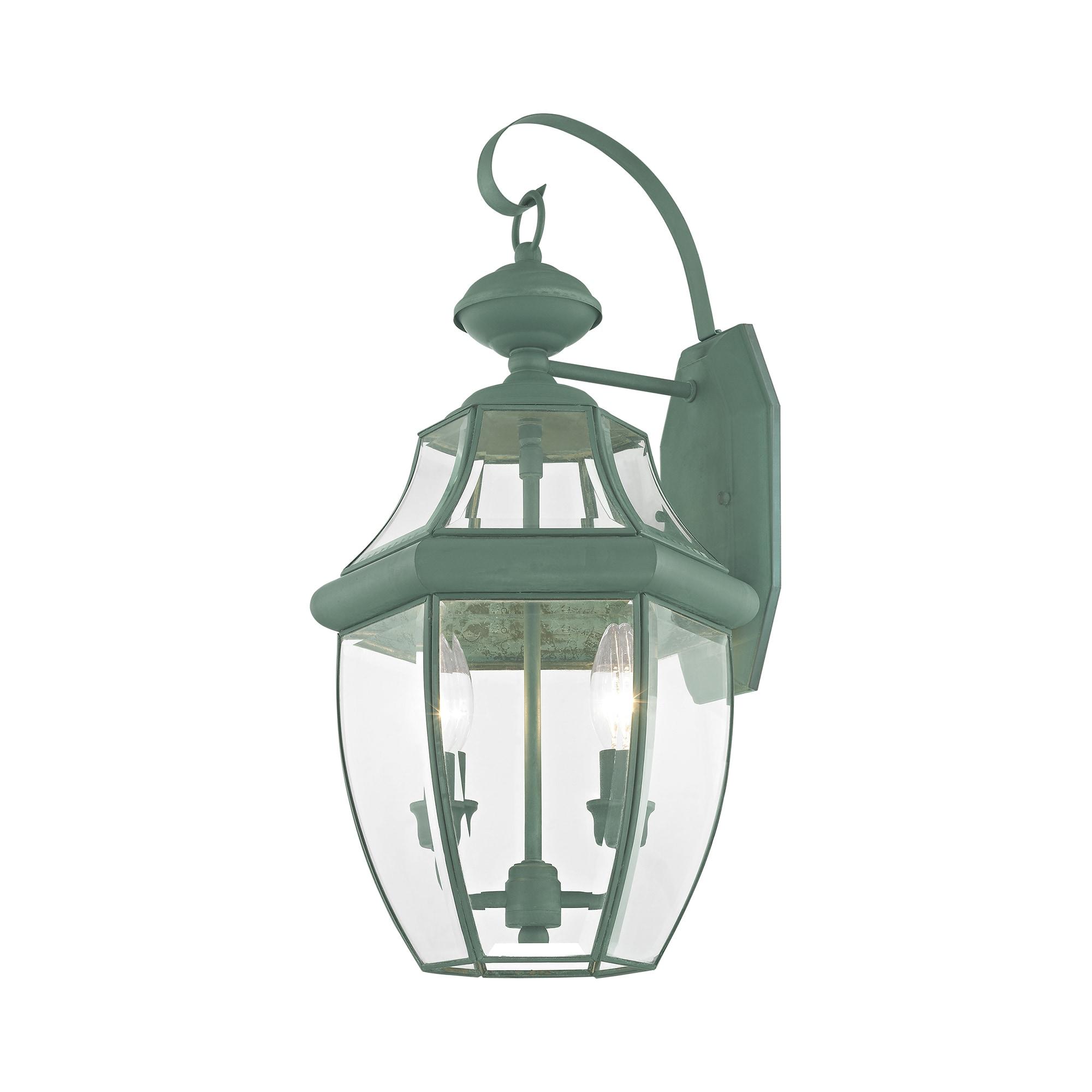 Livex Lighting Monterey 2 - Light Wall Light in  Verdigris