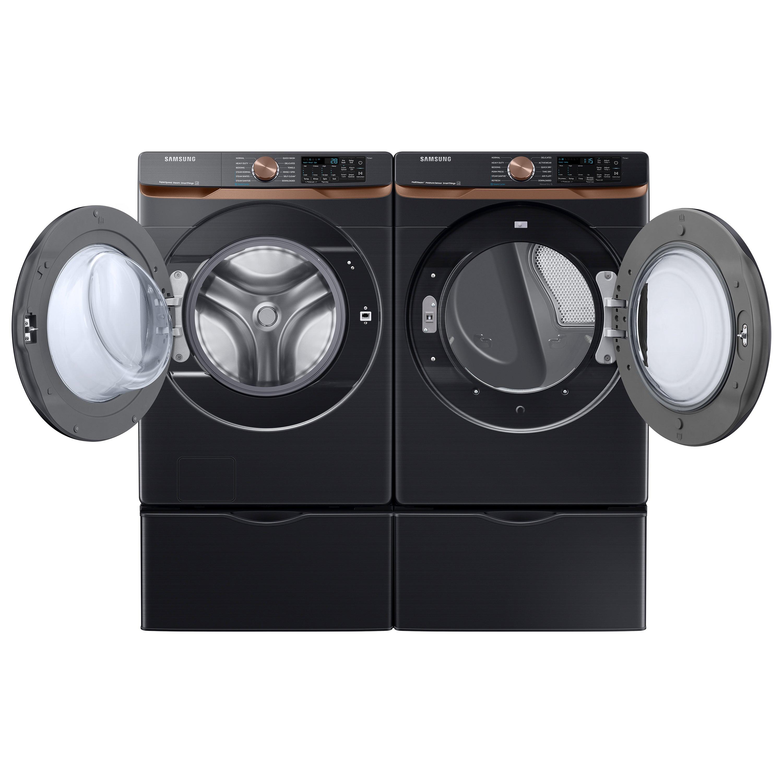 Samsung 7.5 cu. ft. Smart Electric Dryer with Steam Sanitize+ and Sensor Dry