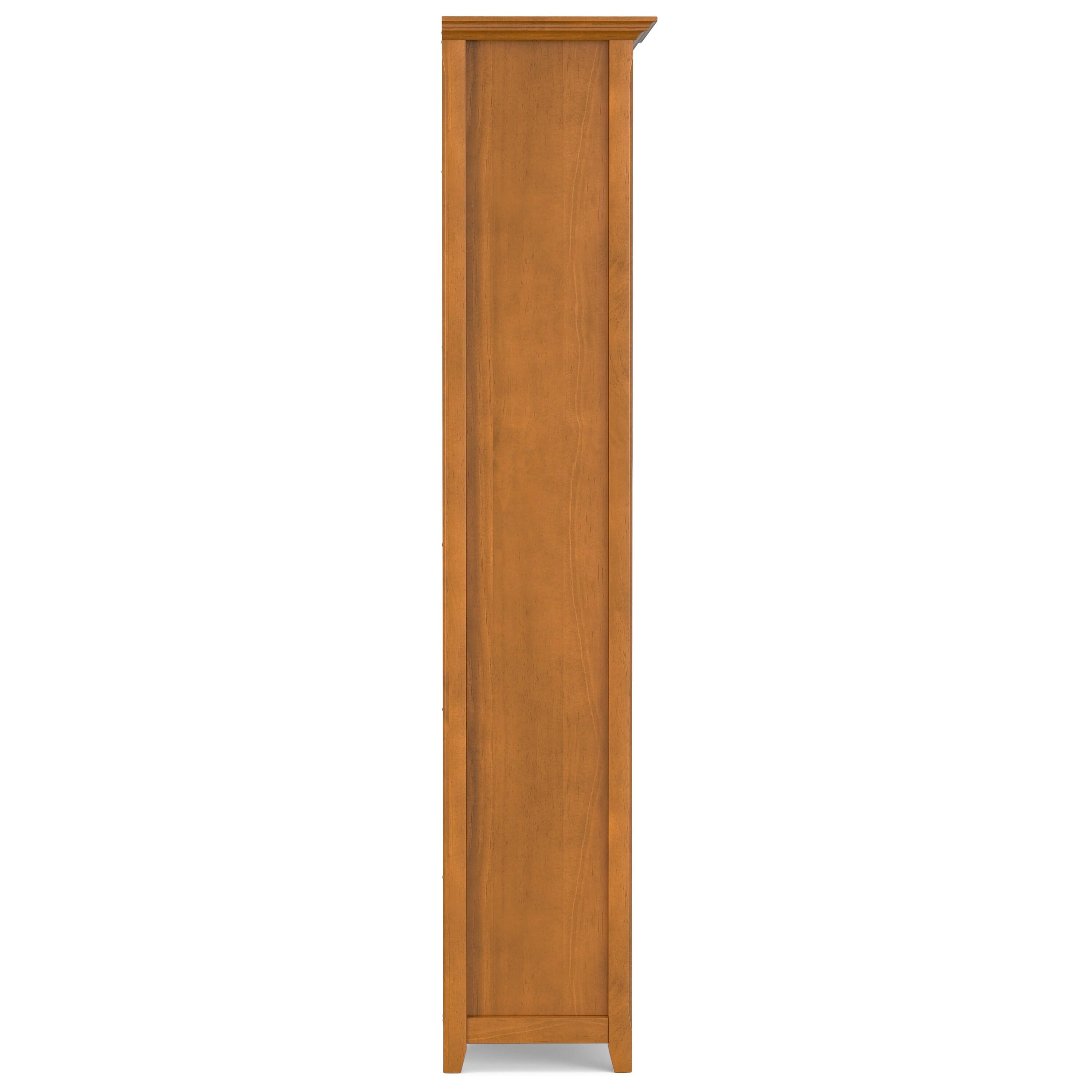 Simpli Home Amherst SOLID WOOD 5 Shelf Bookcase