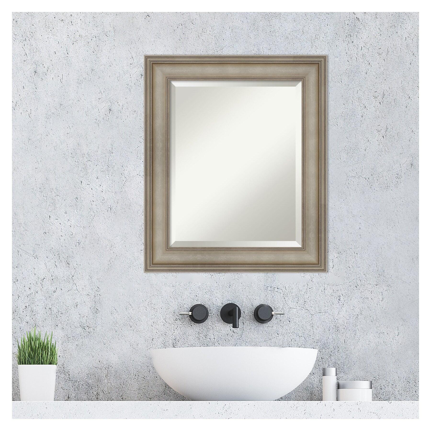 Amanti Art Flat Wall Mirror