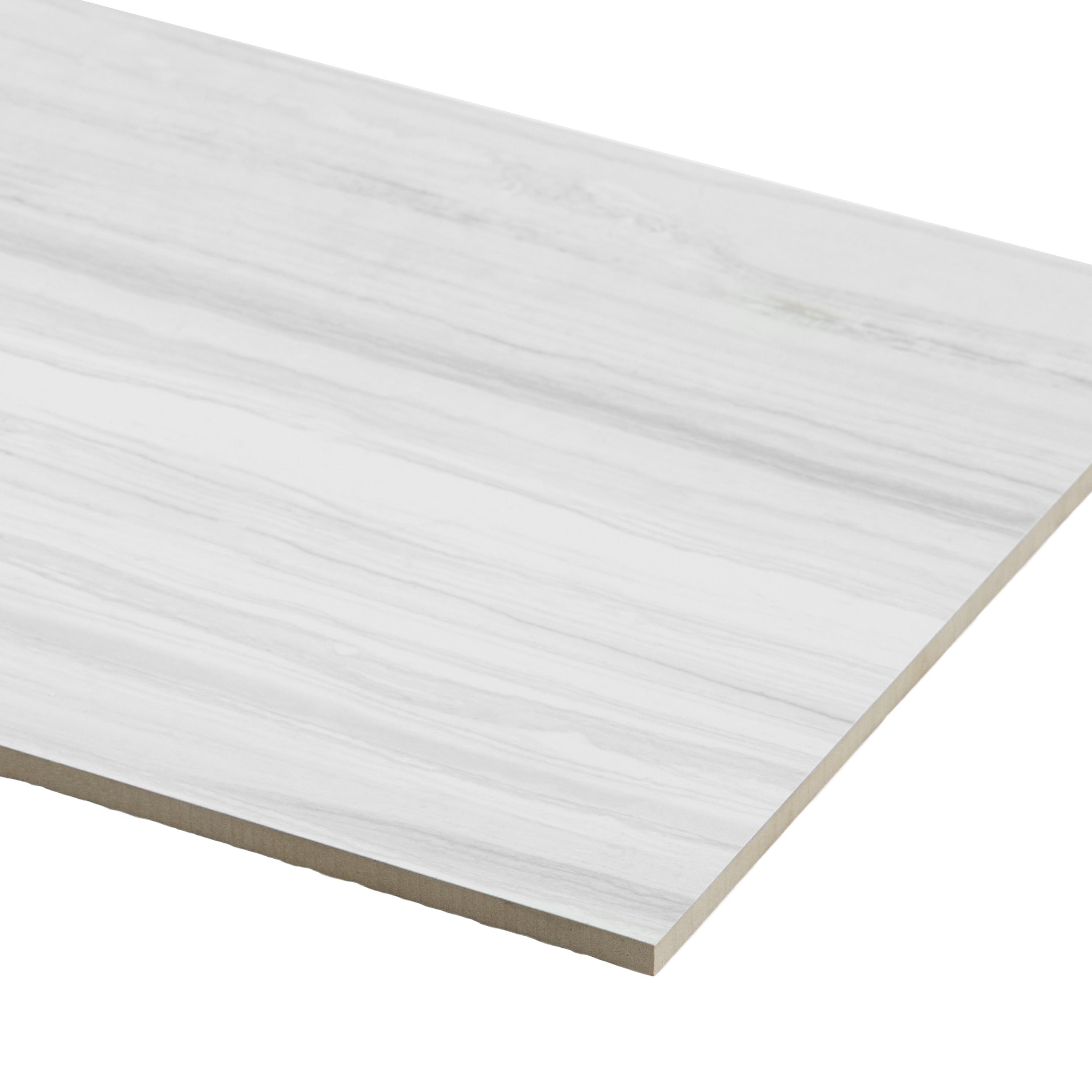 Bond Tile 12" x 24" Polished Marble Look Porcelain Floor and Wall Tile