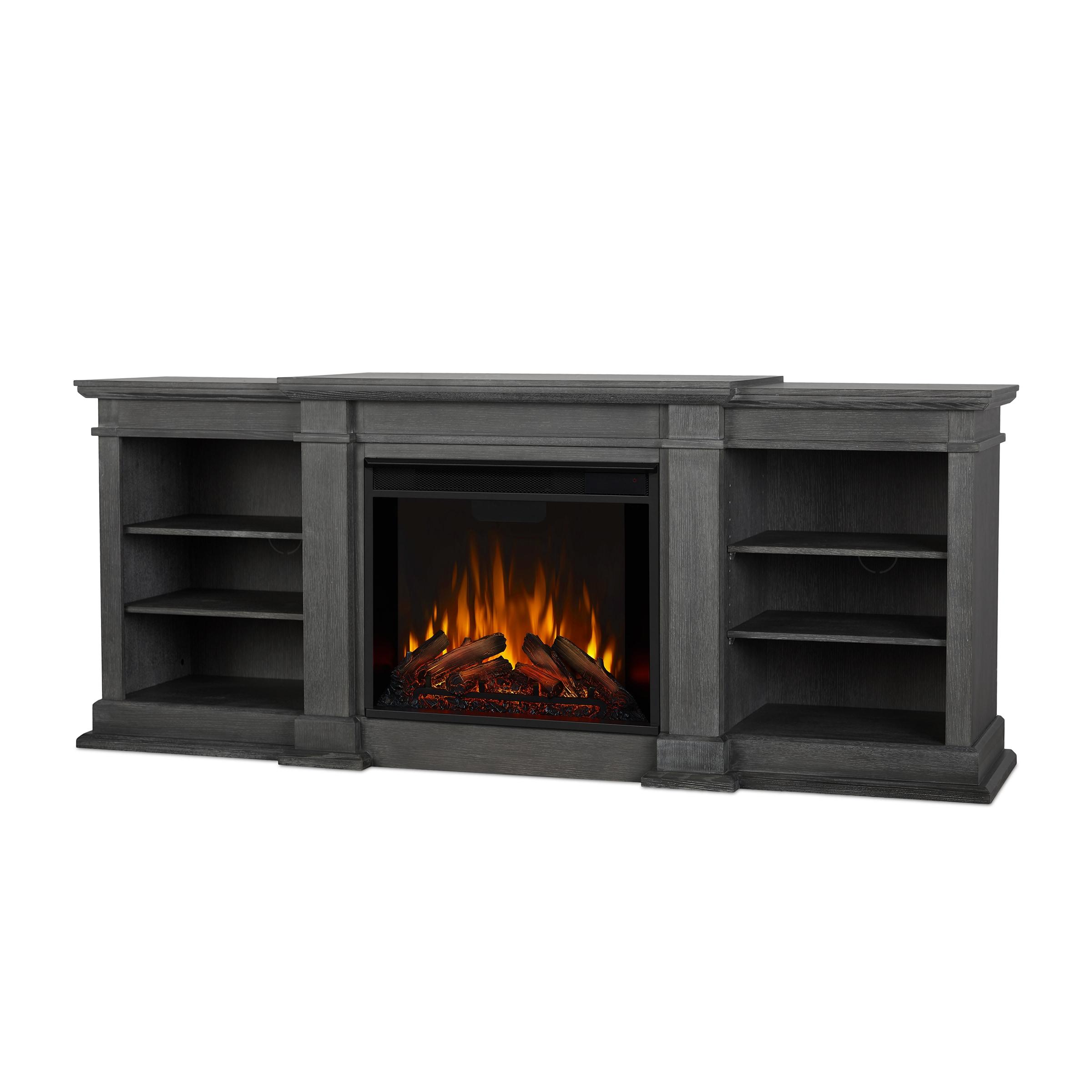 Fresno TV Stand with Fireplace