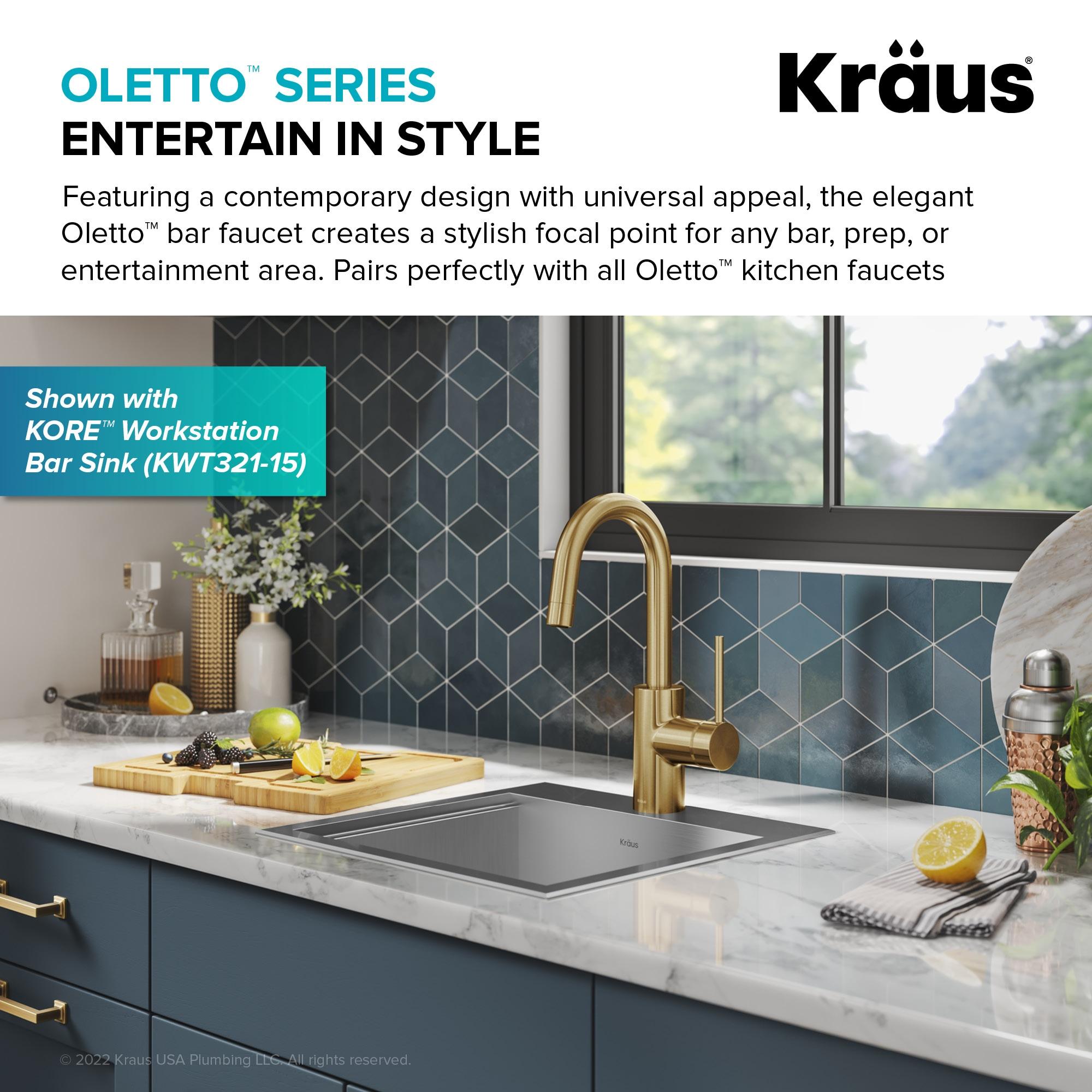 Oletto™ Single Handle Kitchen Bar Faucet