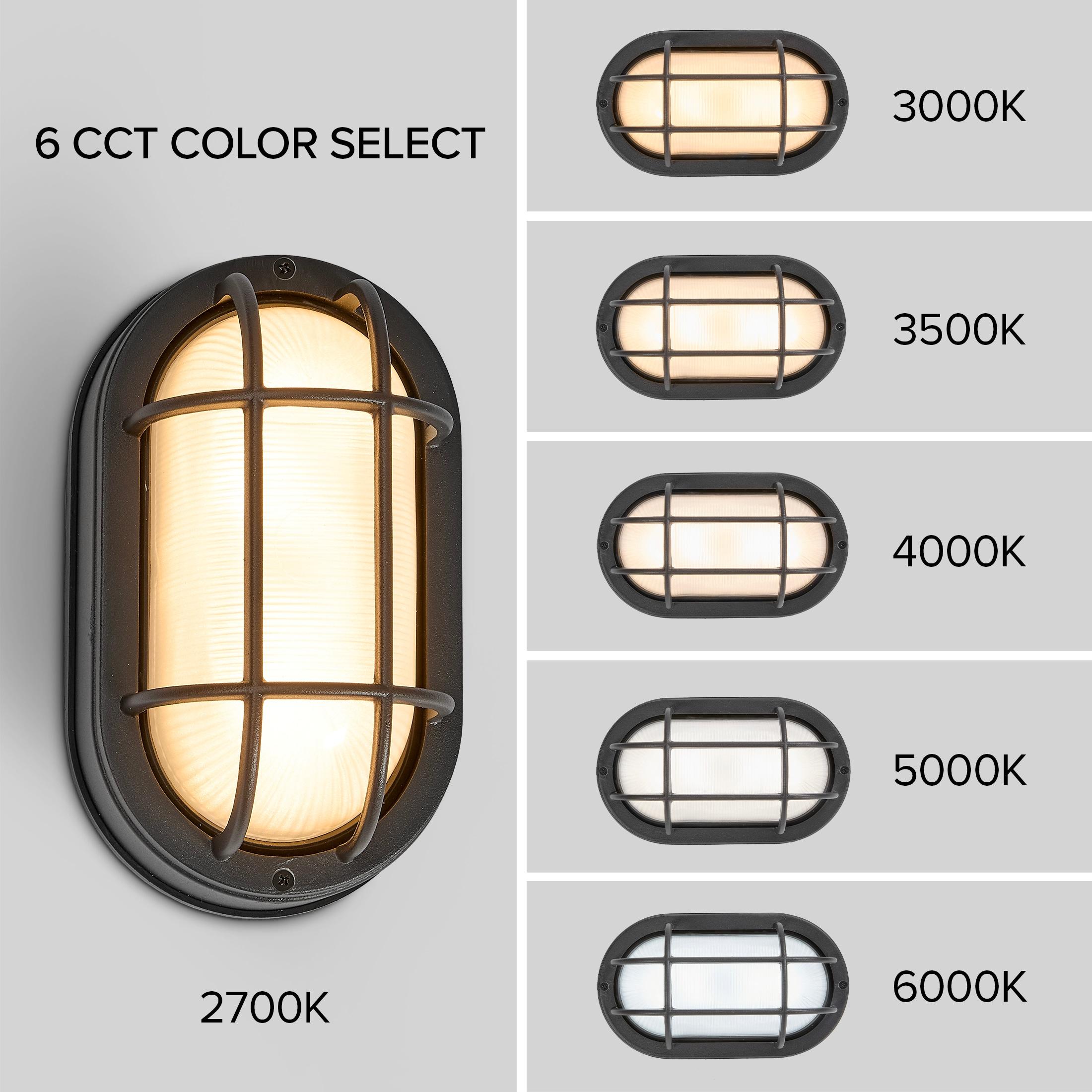 LED Outdoor Bulkhead Light, 6C