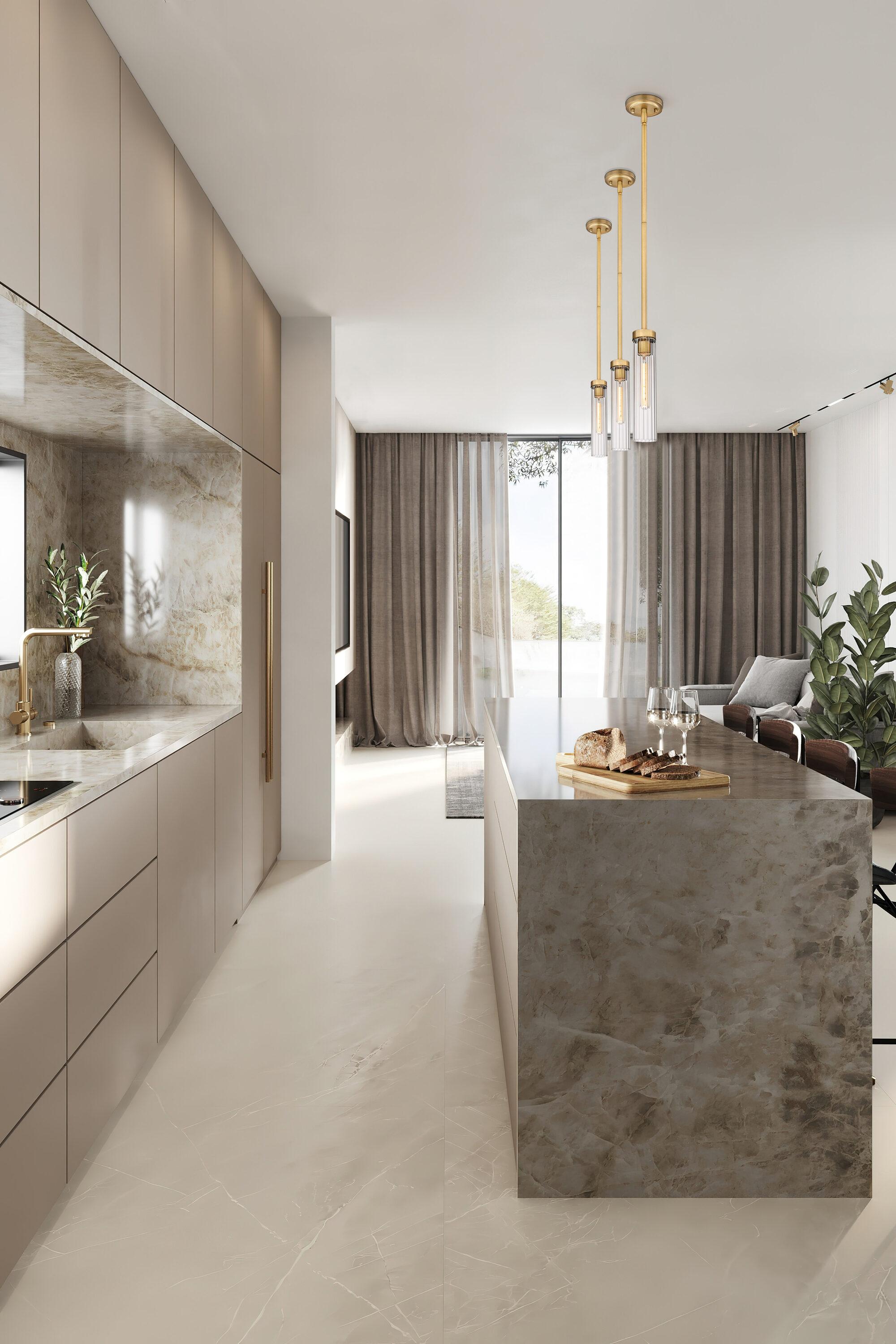 Beau 1 - Light Single Pendant
