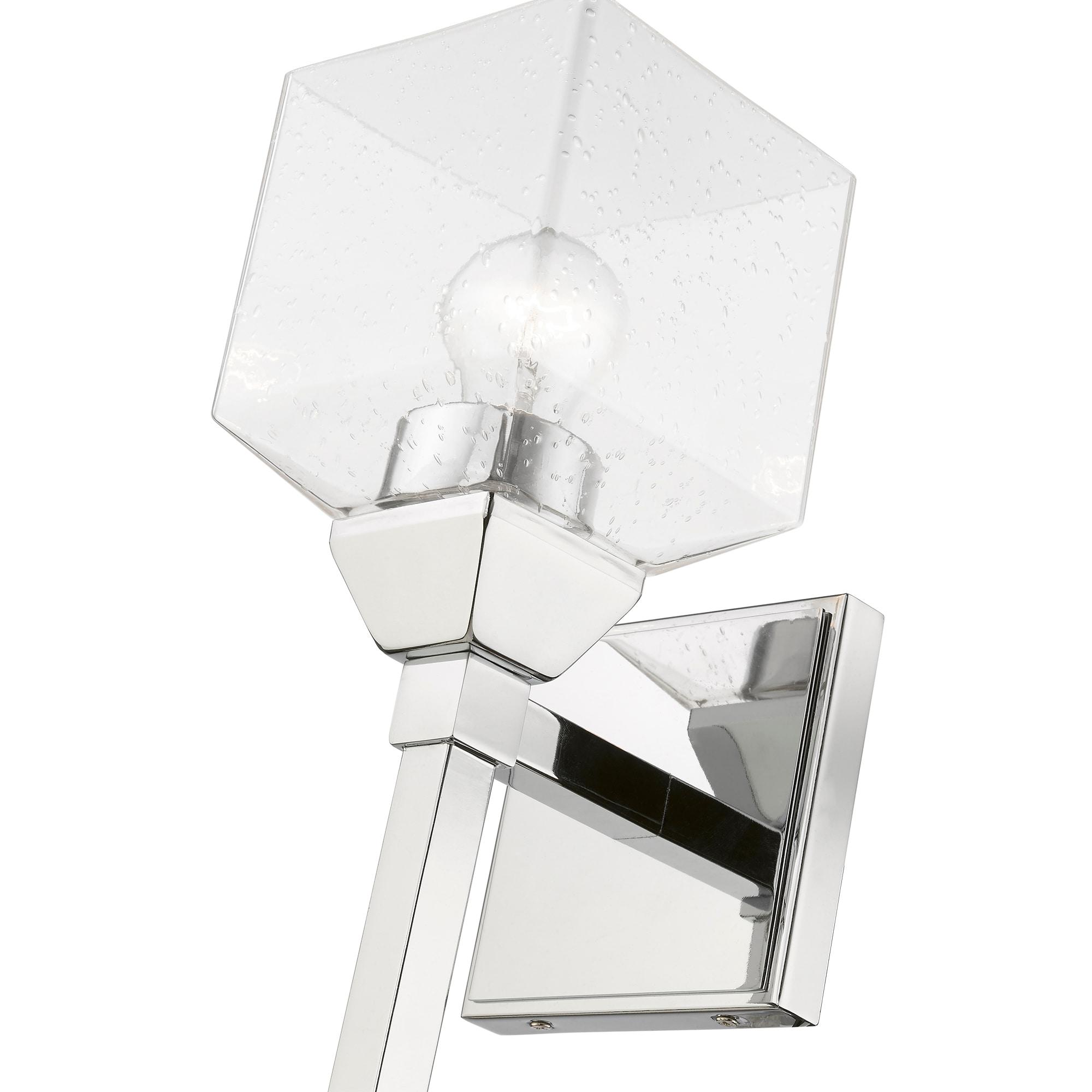 Livex Lighting Aragon 1 - Light Vanity in  Polished Chrome