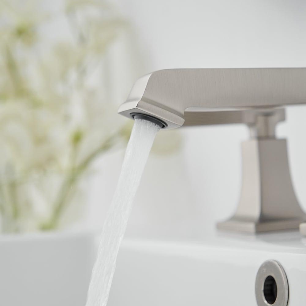 Widespread 2-handle Bathroom Faucet with Drain Assembly