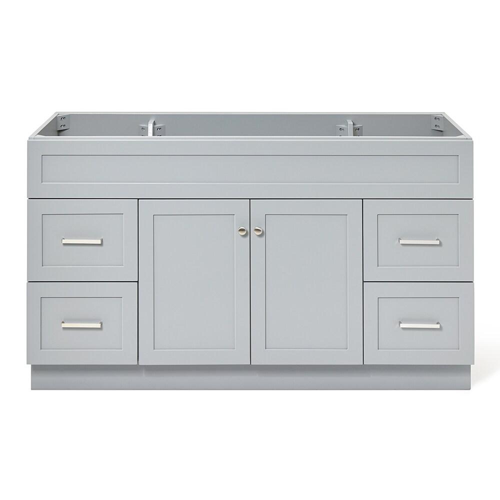 Ariel F060s-Bc Hamlet 60" Single Free Standing Vanity Cabinet Only - Grey