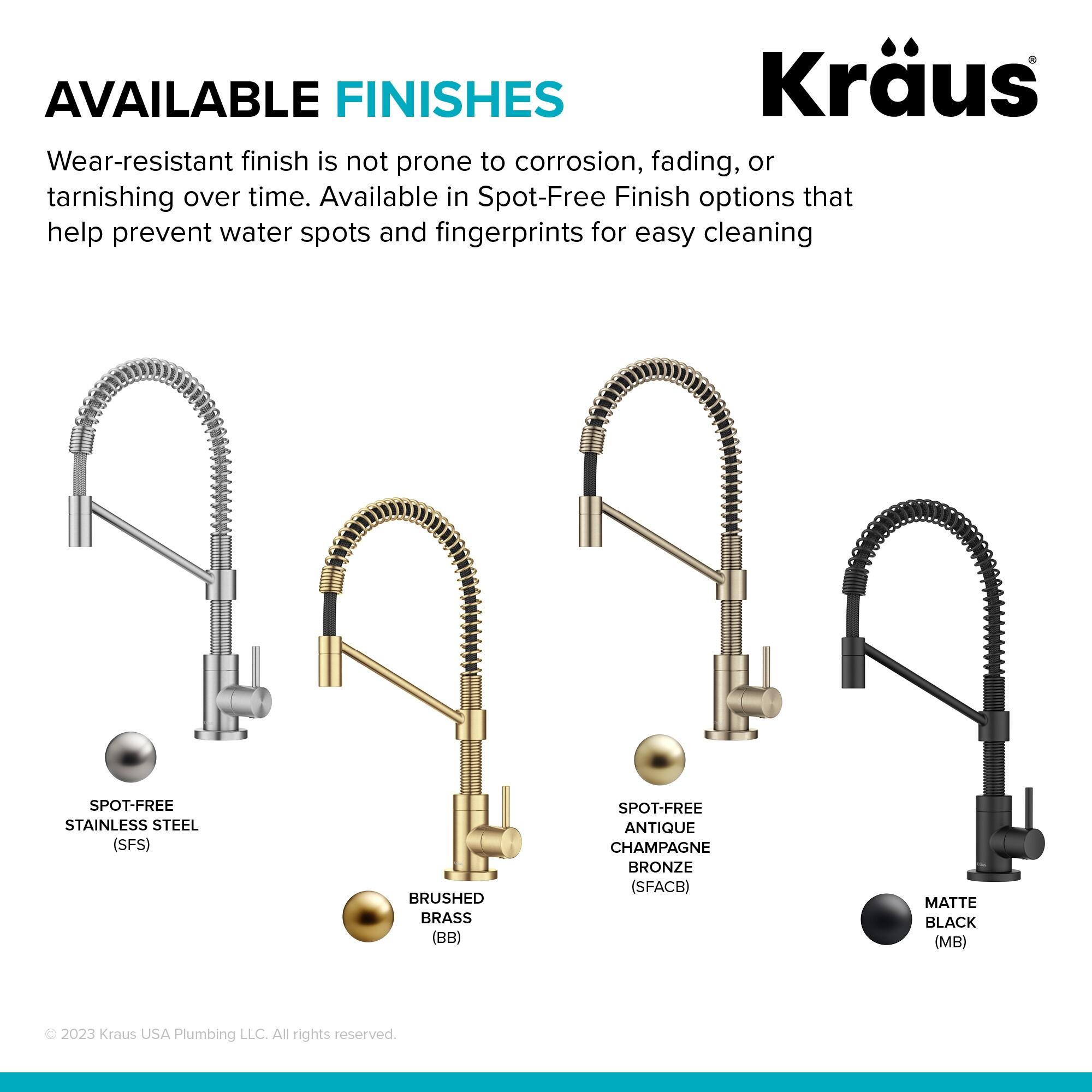 KRAUS Bolden Single Handle Drinking Water Filter Faucet for Reverse Osmosis or Water Filtration System