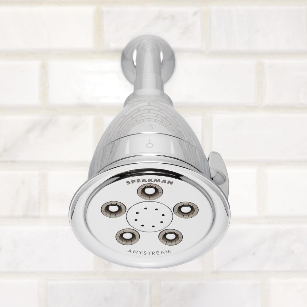 Speakman Hotel Pure Anystream High Pressure Shower Head-1.75 GPM Adjustable Showerhead with Filter, Polished Chrome