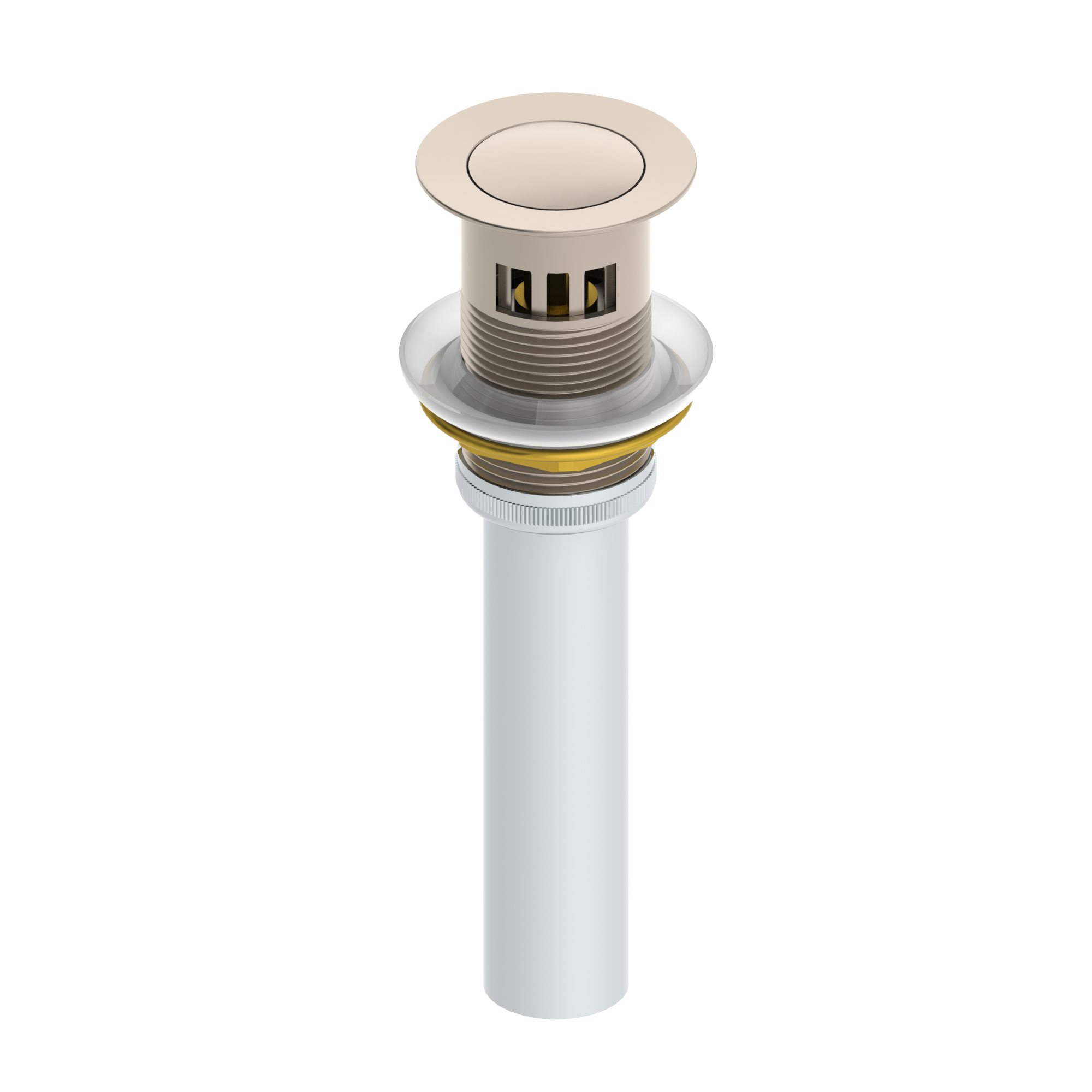Verity Single Handle Bathroom Faucet with Push Pop Drain