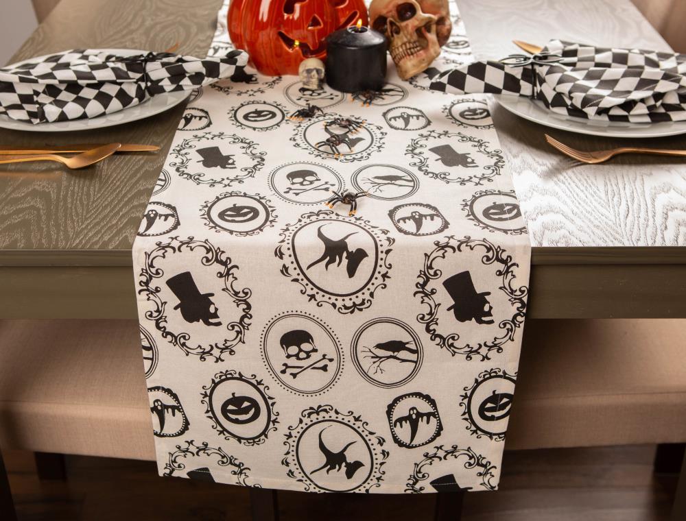 The Holiday Aisle® Turnbow Halloween Portrait Table Runner