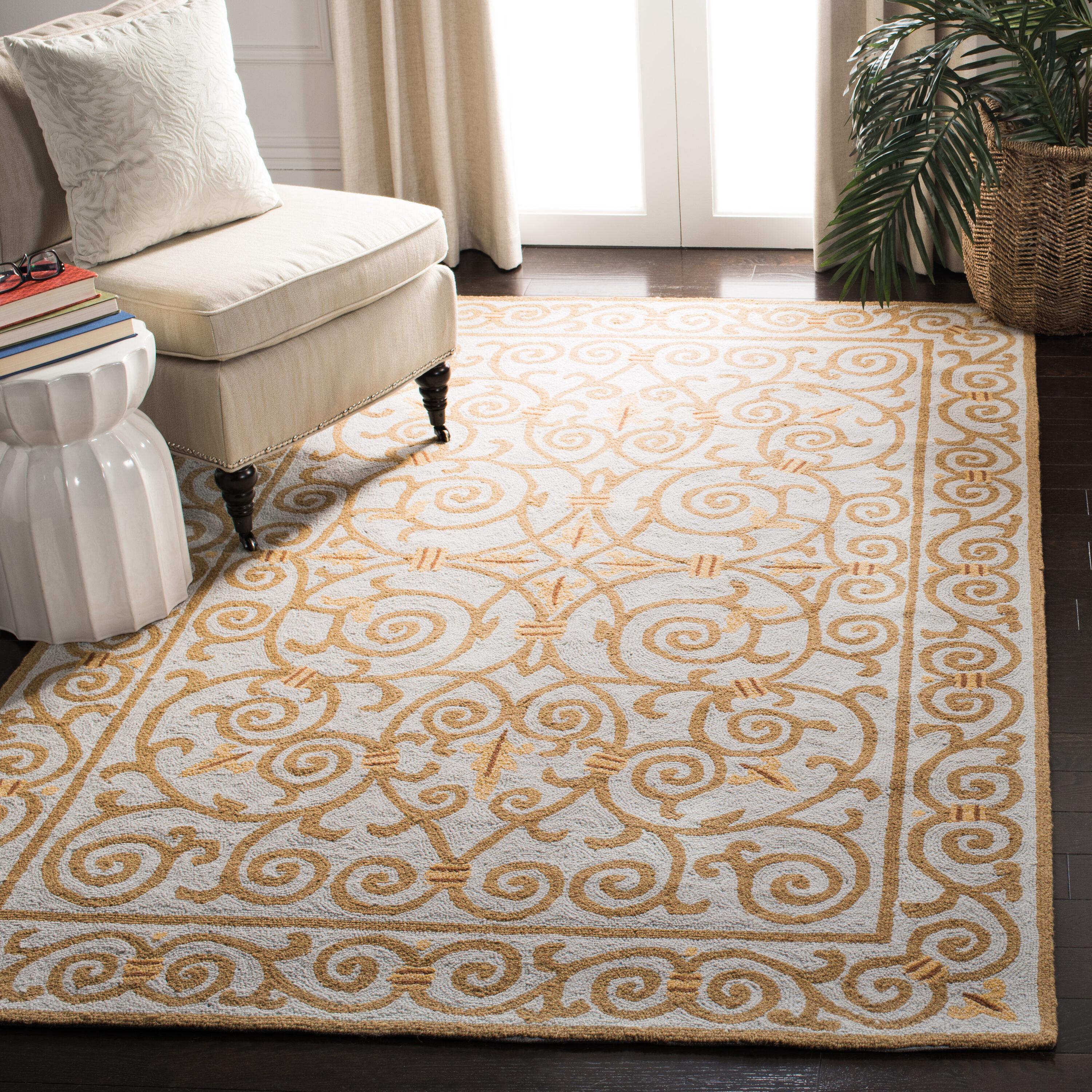 Safavieh Hand Hooked Wool Pile Oriental Rug