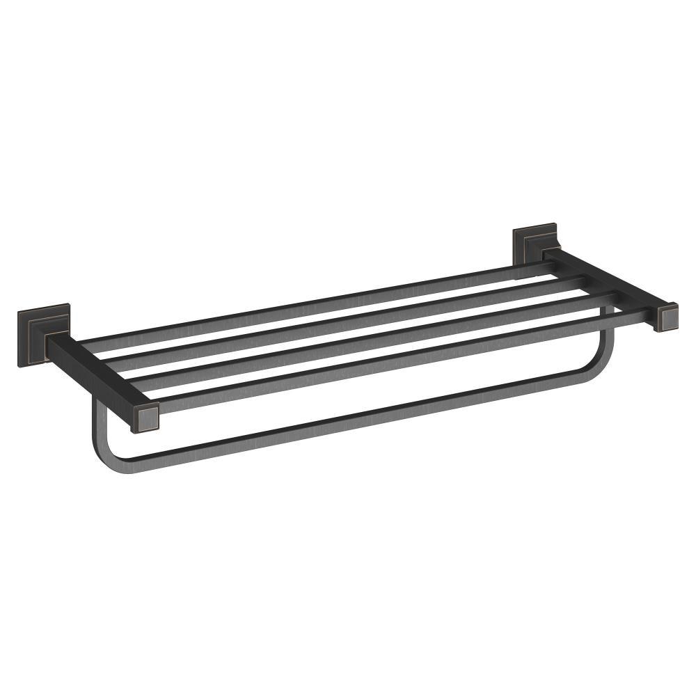 Legacy Bronze 24-Inch Wall Mounted Metal Towel Rack