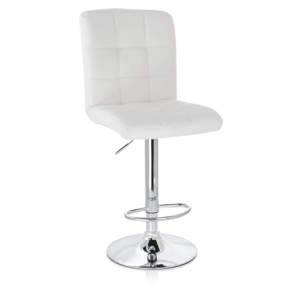 Latitude Run® Jaretssi Swivel Upholstered Adjustable Height Counter Stool with Metal Frame (Set of 2)
