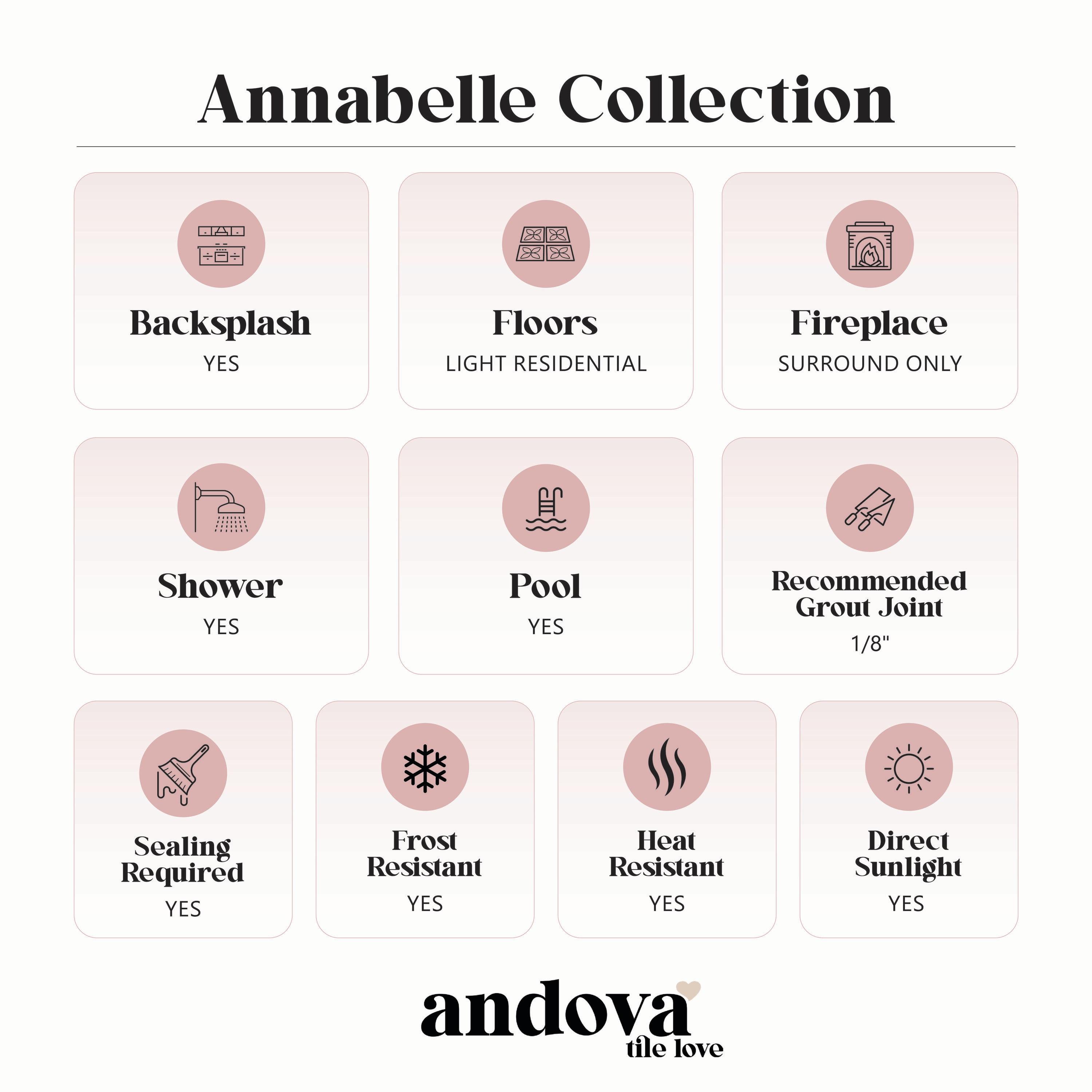 Annabelle Glass and Stone Arabesque Mosaic Kitchen Backsplash, Bathroom, Shower, Pool, Wall and Floor Tile