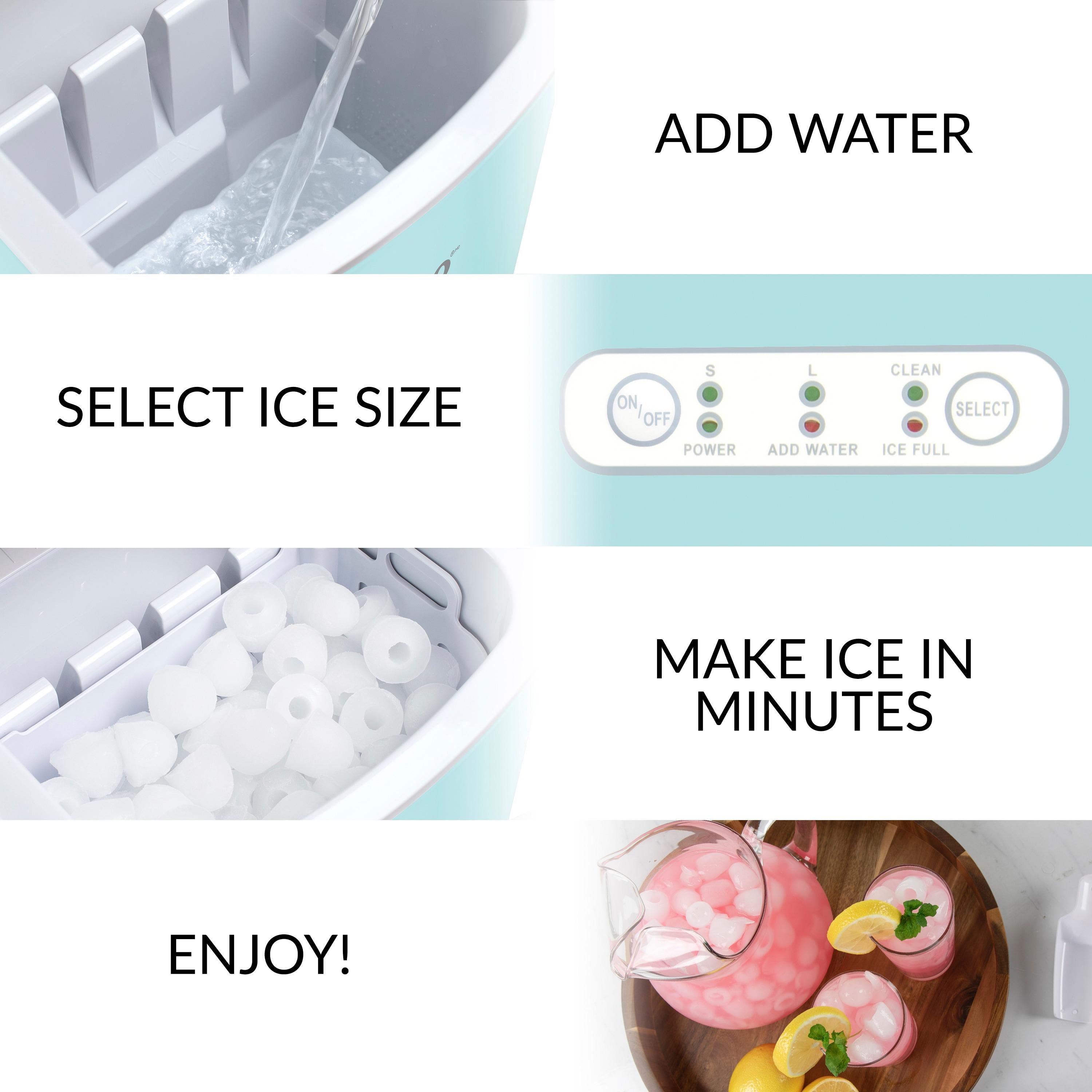Igloo Igloo 26-Pound Automatic Self-Cleaning Portable Countertop Ice Maker Machine With Handle