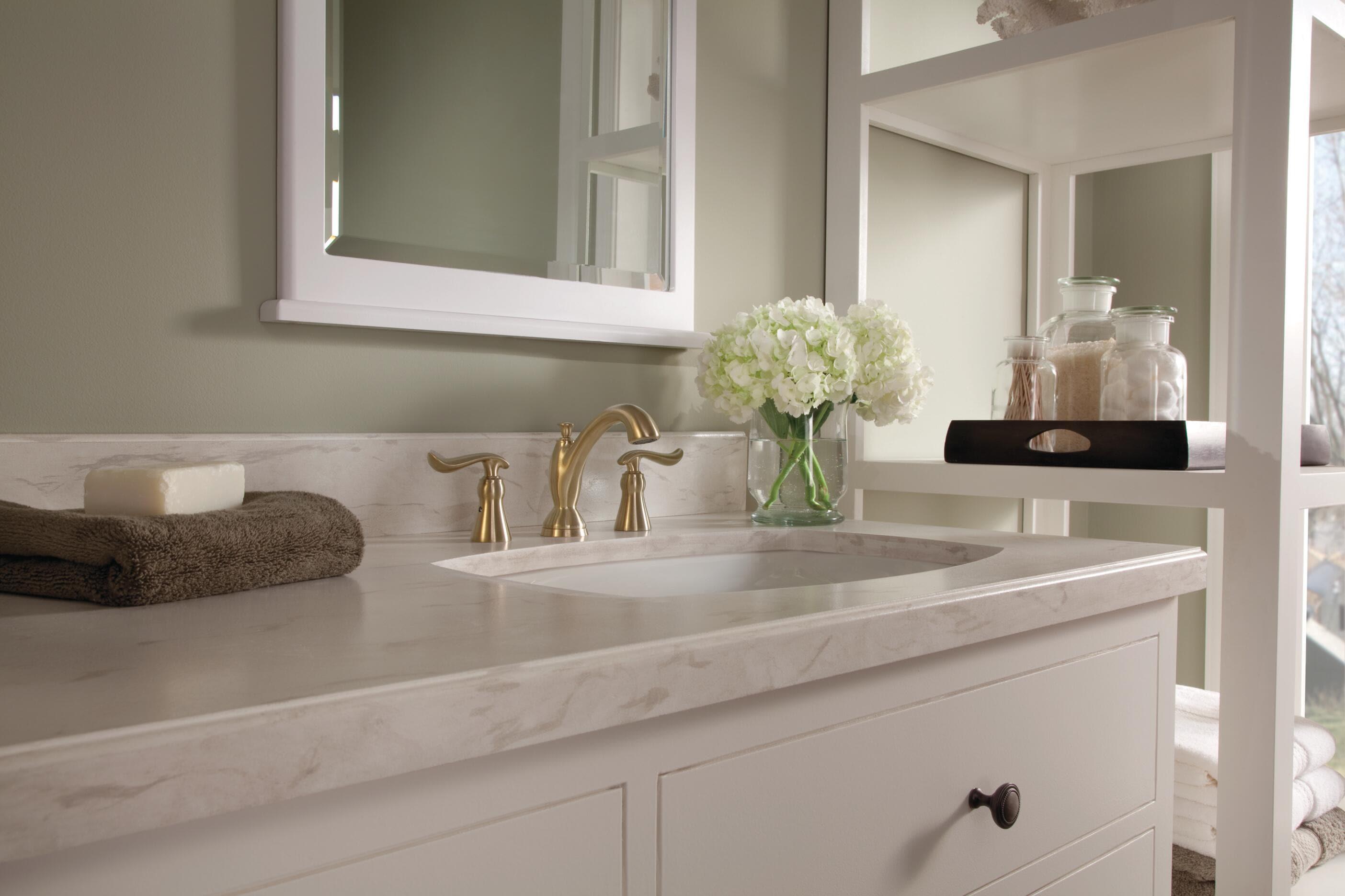 Linden Widespread Bathroom Faucet 3 Hole, 2-handle Bathroom Sink Faucet with Drain Assembly