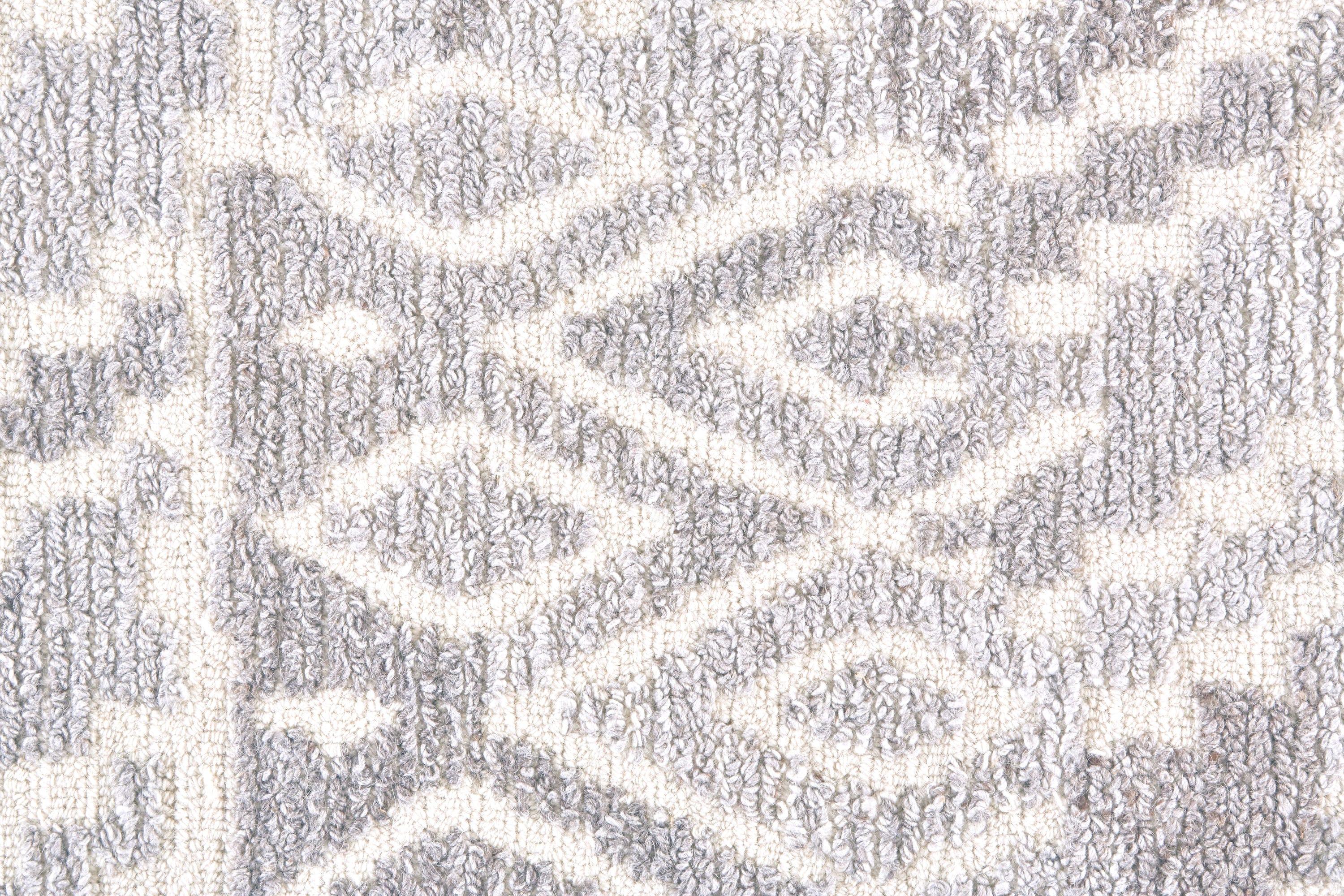 Feizy Asher Transitional Distressed, Gray/White, 8' x 10' Area Rug Sheen Fade Resistant Bohemian & Eclectic Abstract Design Carpet for Living Dining Bed Room